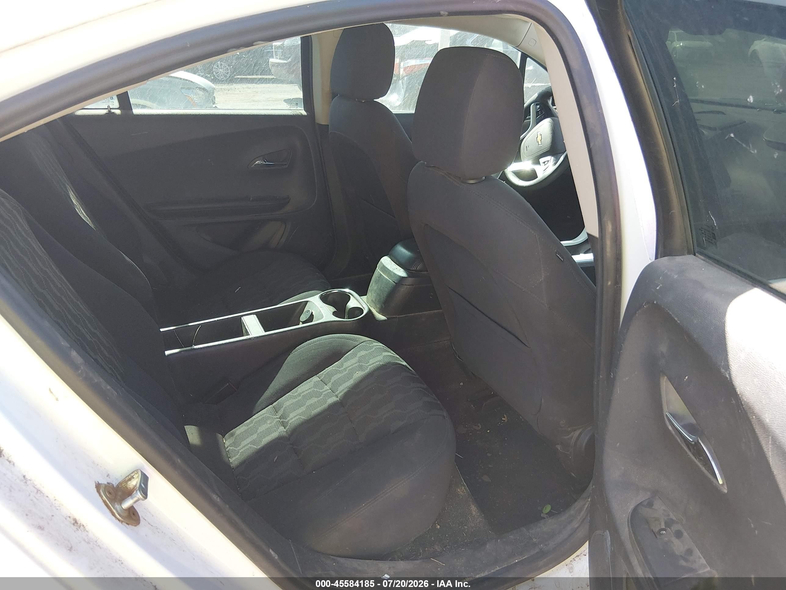 2013 Chevrolet Volt   Белый vin: 1G1RA6E46DU115289