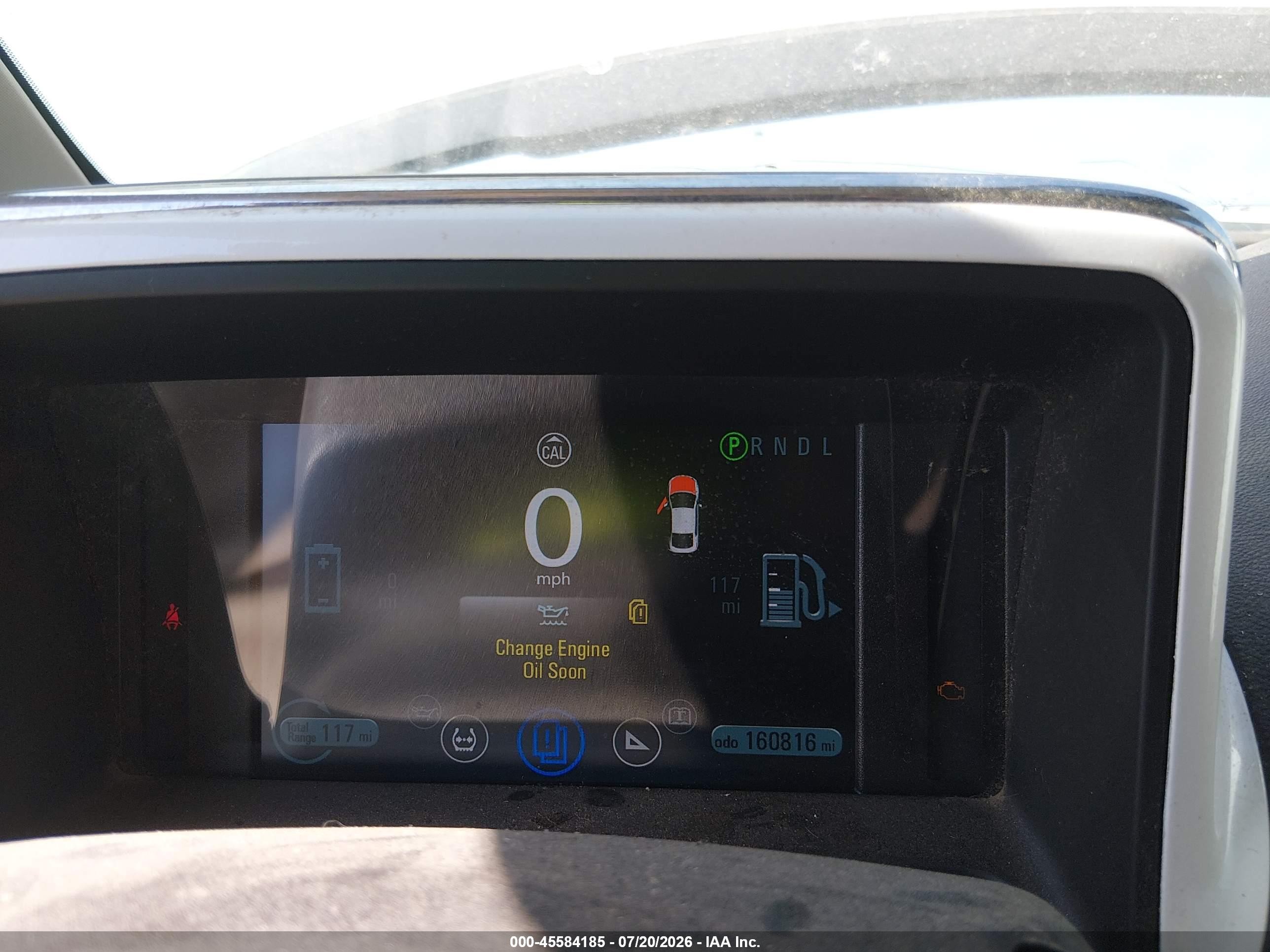 2013 Chevrolet Volt   Белый vin: 1G1RA6E46DU115289