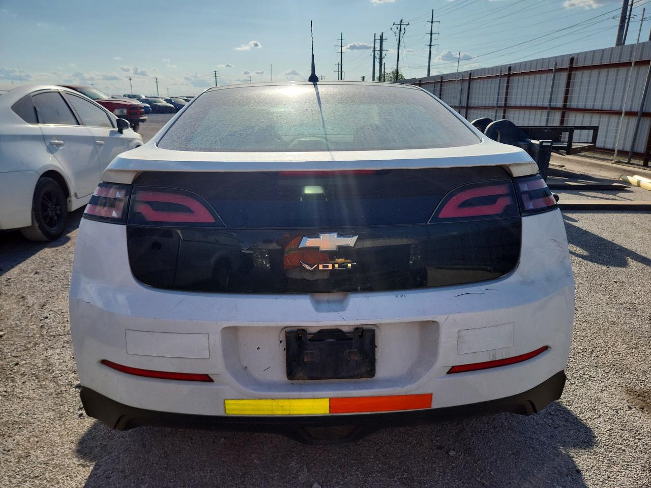 2012 Chevrolet Volt White vin: 1G1RA6E47CU104090