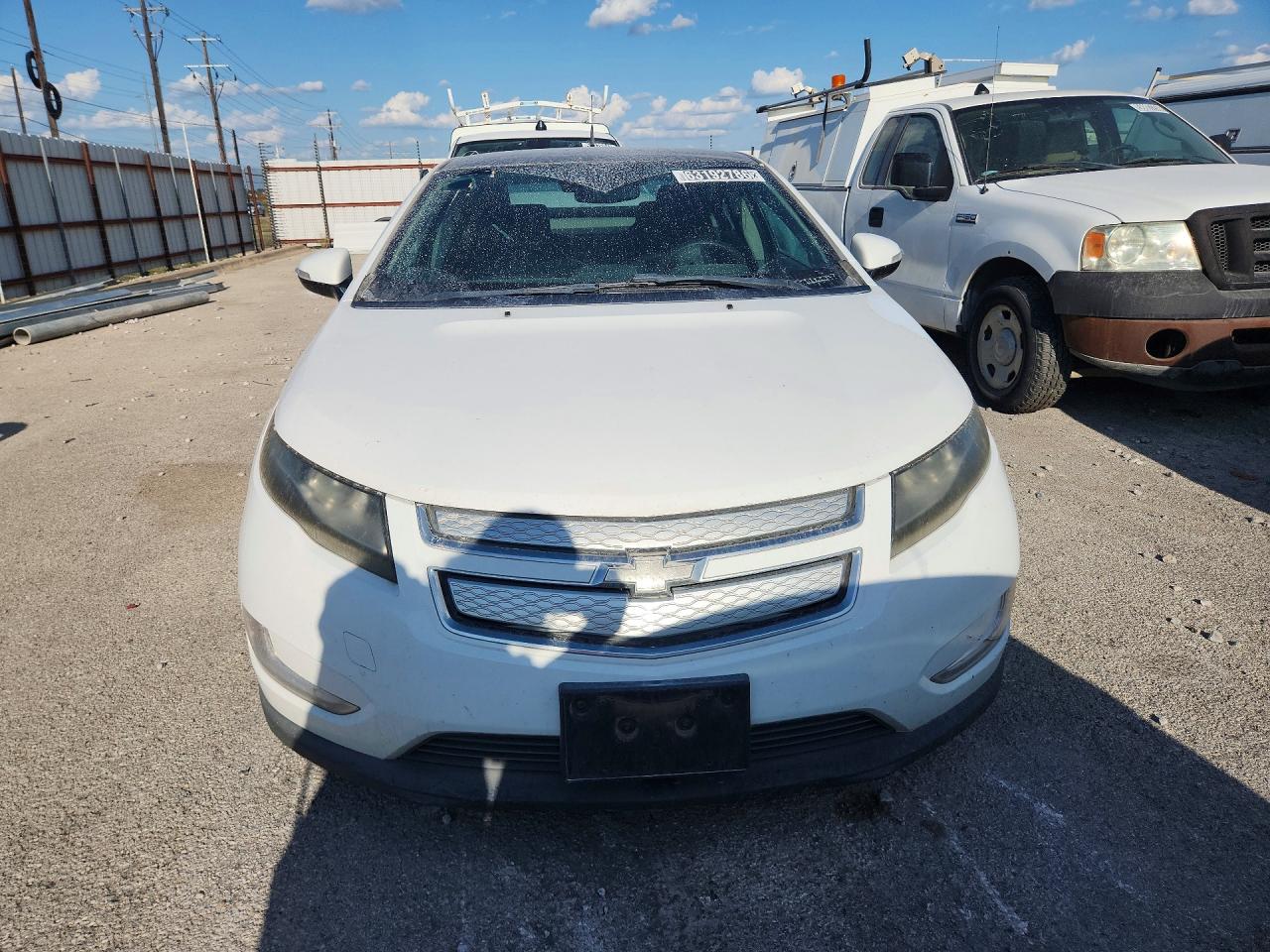 2012 Chevrolet Volt White vin: 1G1RA6E47CU104090