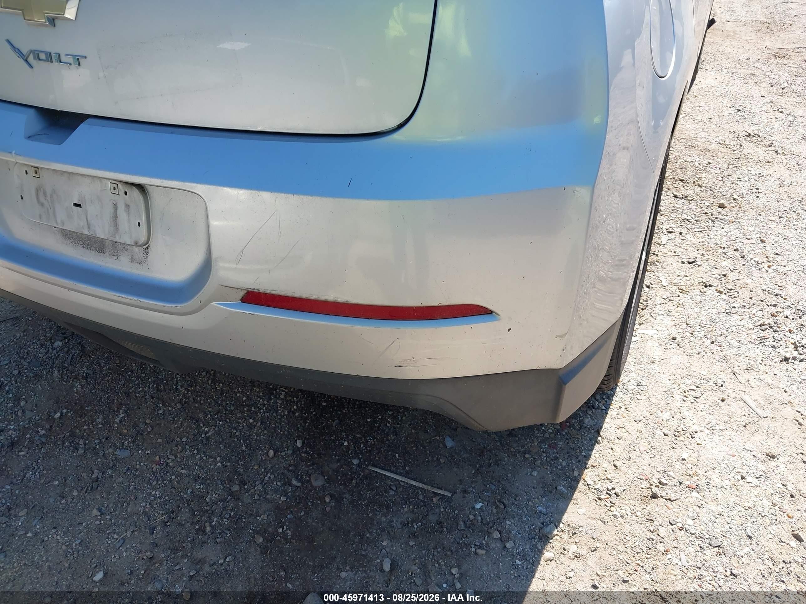 2013 Chevrolet Volt   Серебряный vin: 1G1RA6E47DU140184