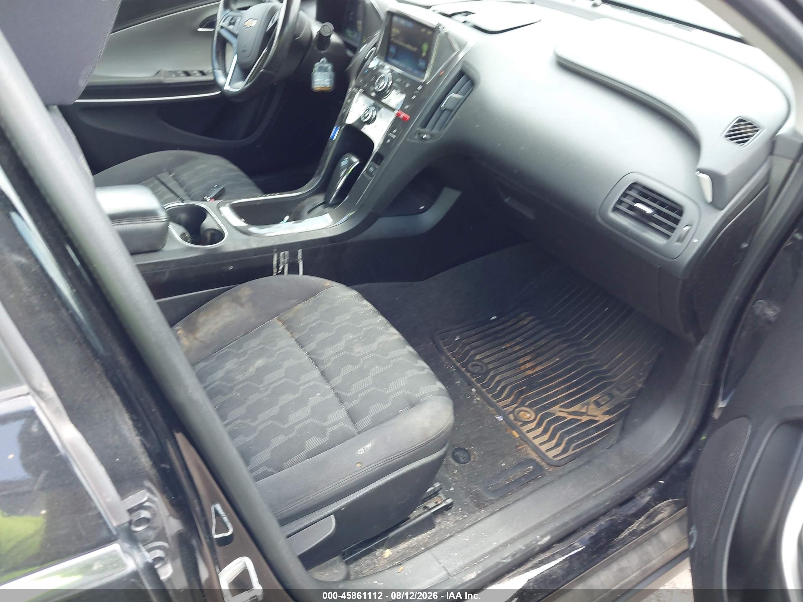 2014 Chevrolet Volt   Black vin: 1G1RA6E48EU127526