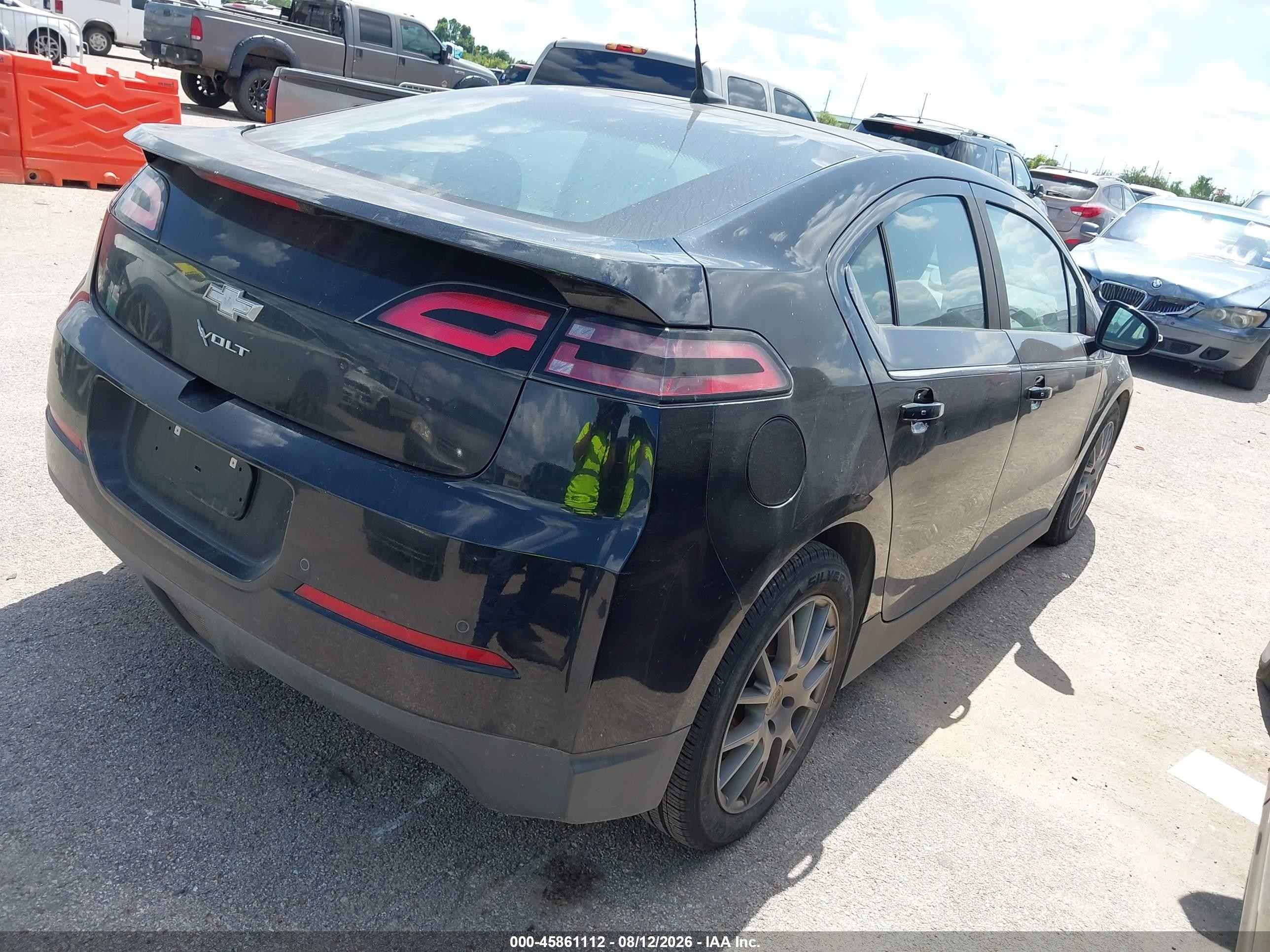 2014 Chevrolet Volt   Black vin: 1G1RA6E48EU127526