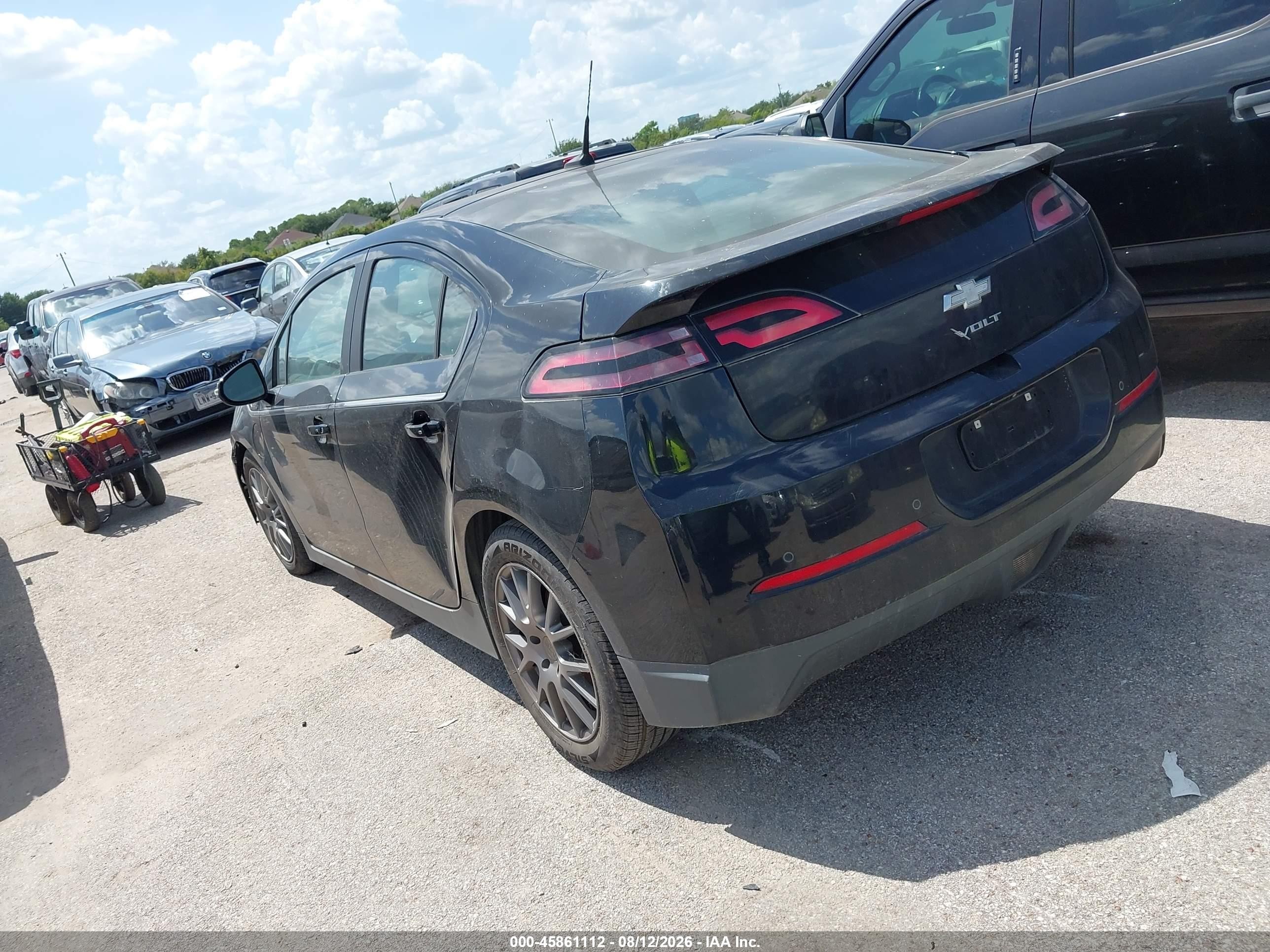 2014 Chevrolet Volt   Black vin: 1G1RA6E48EU127526