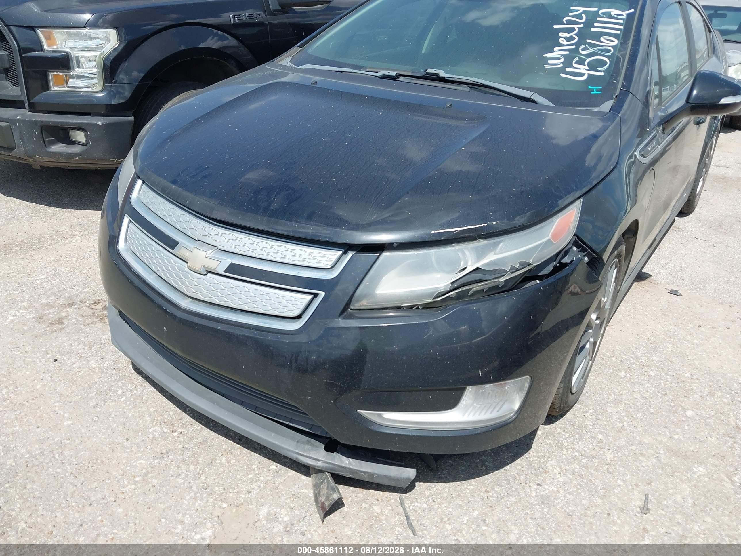 2014 Chevrolet Volt   Black vin: 1G1RA6E48EU127526