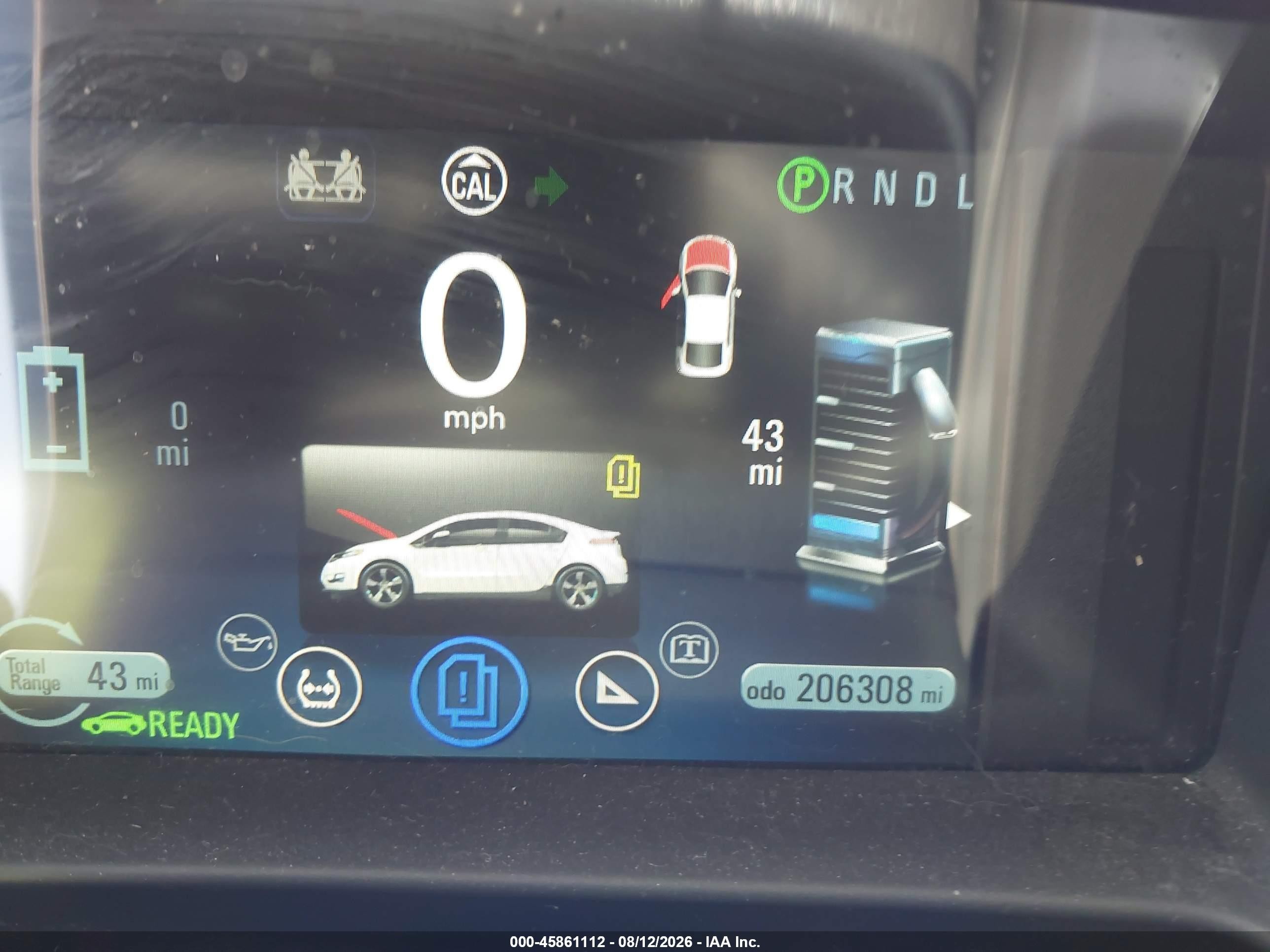 2014 Chevrolet Volt   Black vin: 1G1RA6E48EU127526