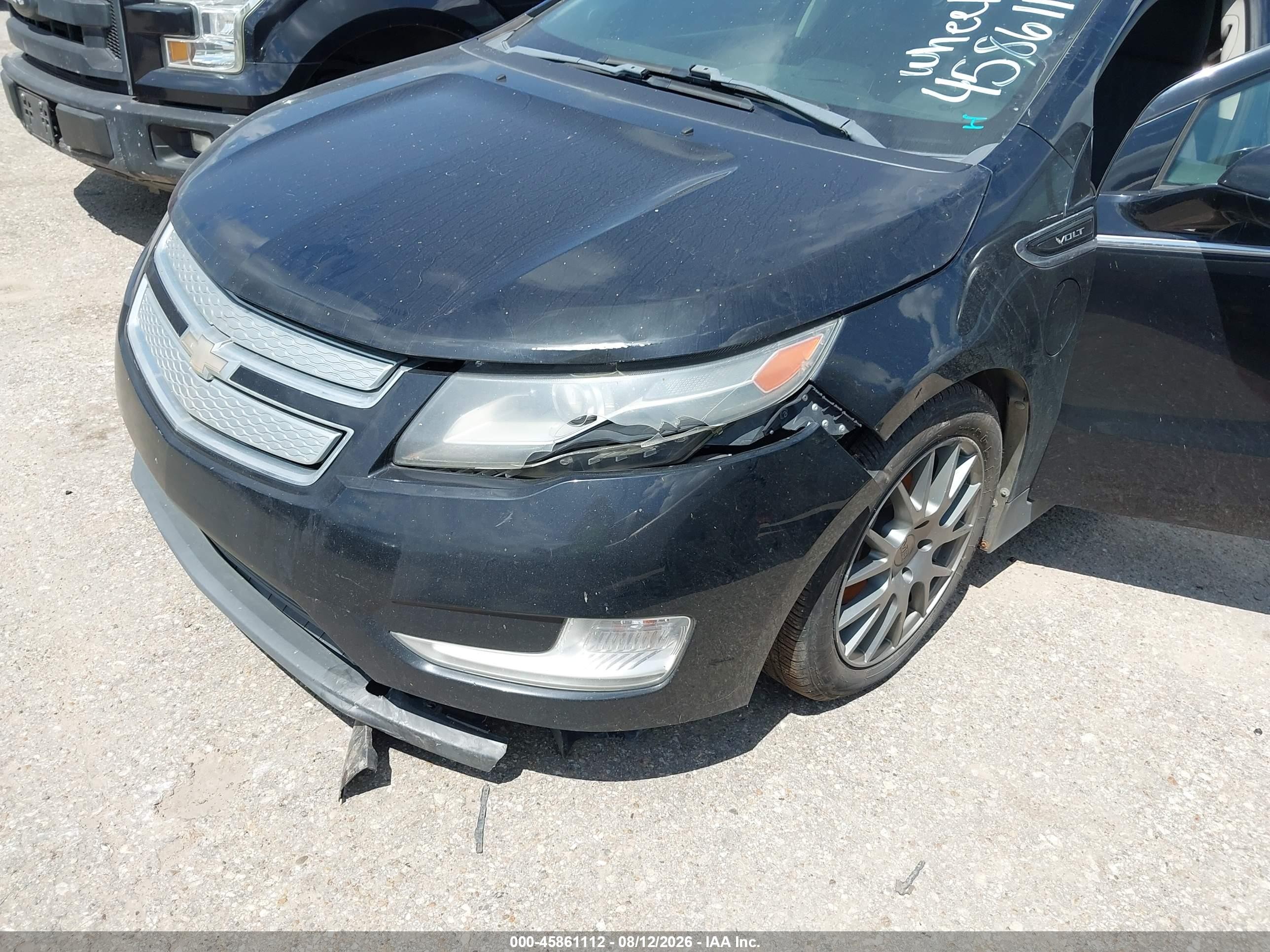 2014 Chevrolet Volt   Black vin: 1G1RA6E48EU127526