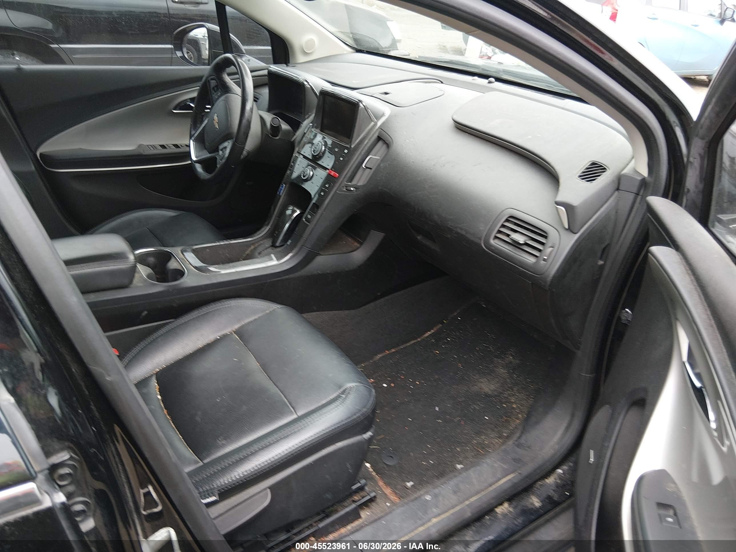 2014 Chevrolet Volt   Black vin: 1G1RA6E48EU137490