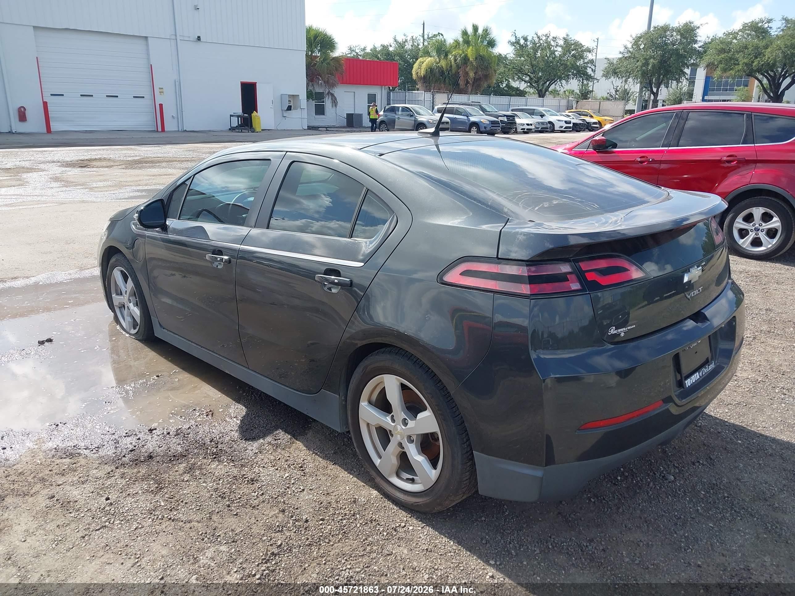 2014 Chevrolet Volt   Gray vin: 1G1RA6E48EU174734