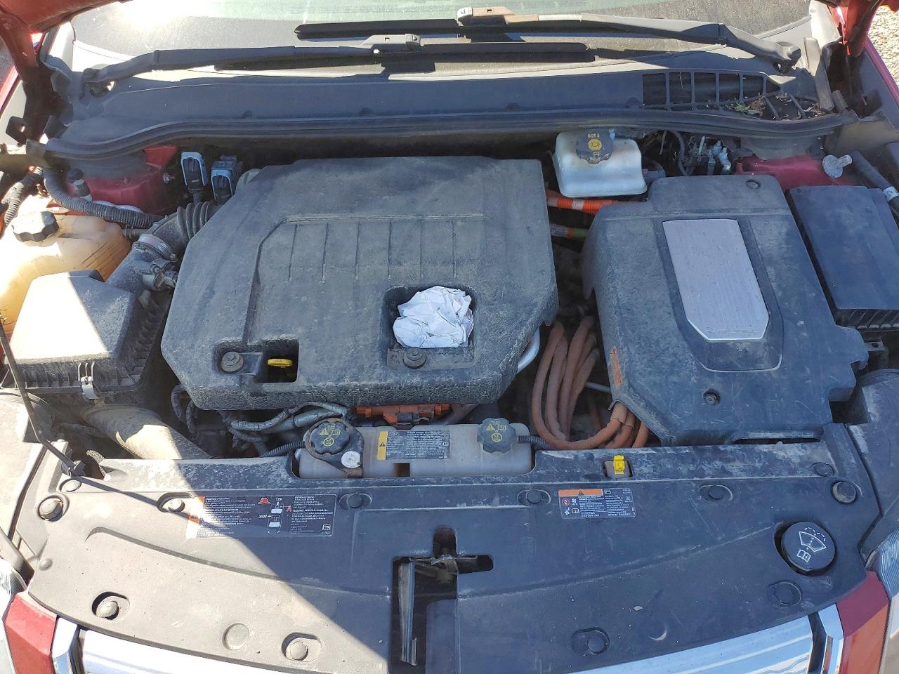 2012 Chevrolet Volt Red vin: 1G1RA6E49CU102521