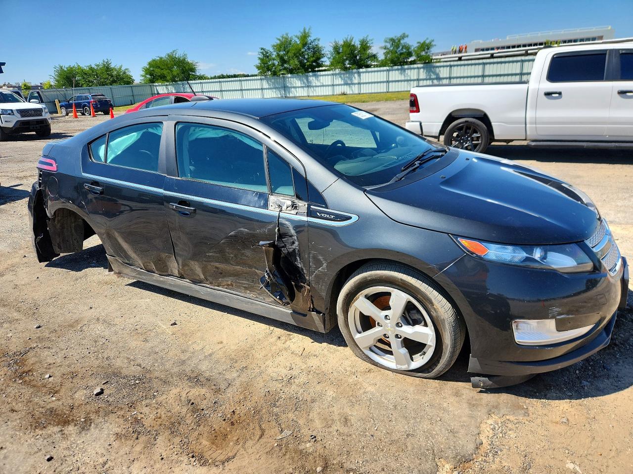 2015 Chevrolet Volt Black vin: 1G1RA6E49FU105083
