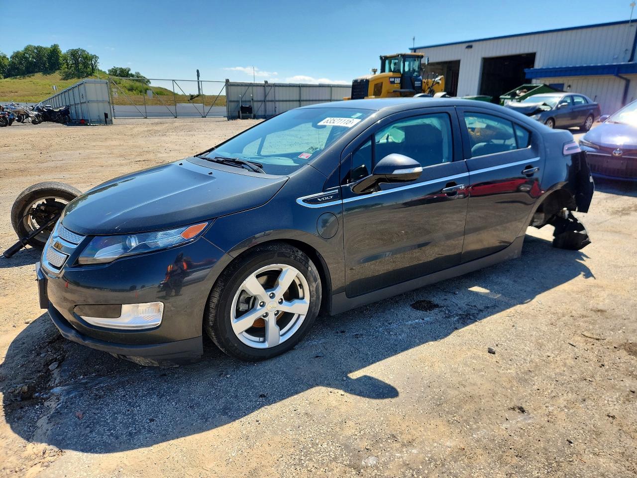 2015 Chevrolet Volt Черный vin: 1G1RA6E49FU105083