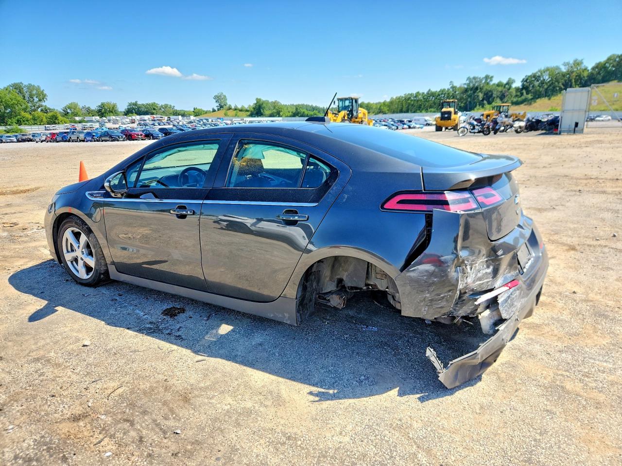 2015 Chevrolet Volt Black vin: 1G1RA6E49FU105083