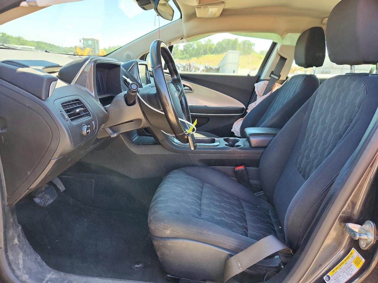 2015 Chevrolet Volt Black vin: 1G1RA6E49FU105083