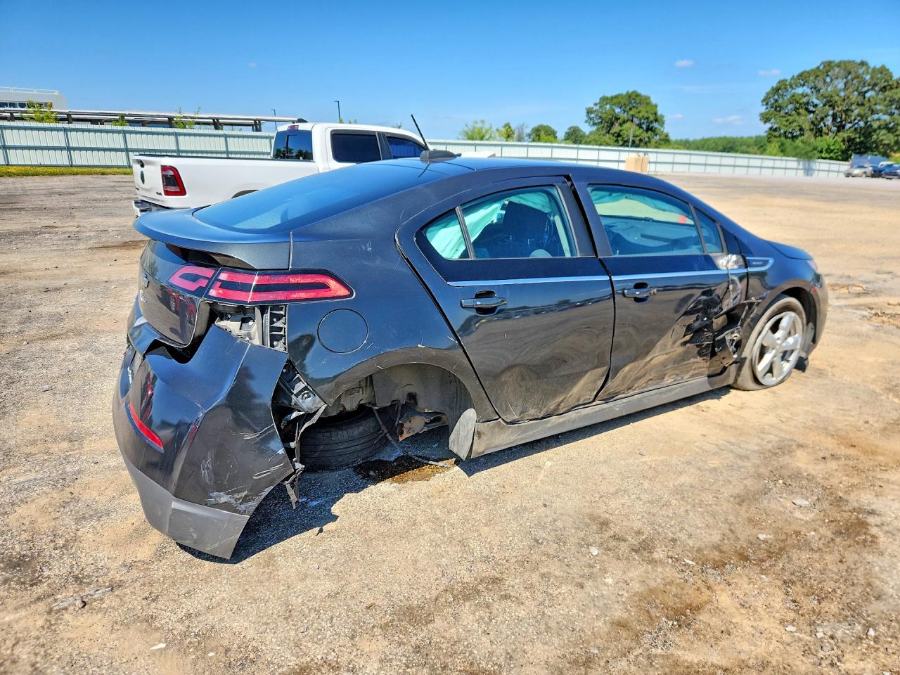 2015 Chevrolet Volt Black vin: 1G1RA6E49FU105083