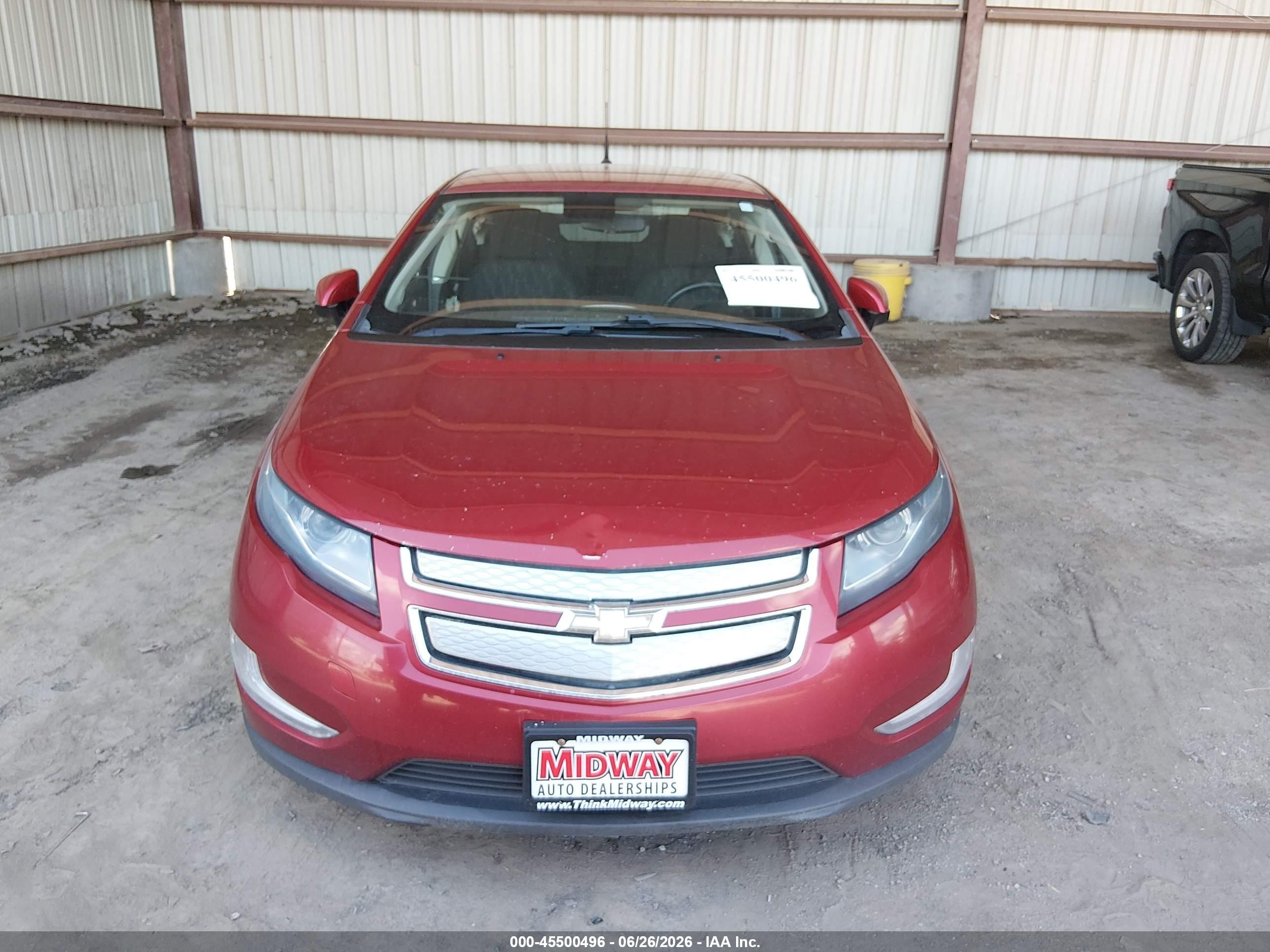 2013 Chevrolet Volt   Red vin: 1G1RA6E4XDU103002