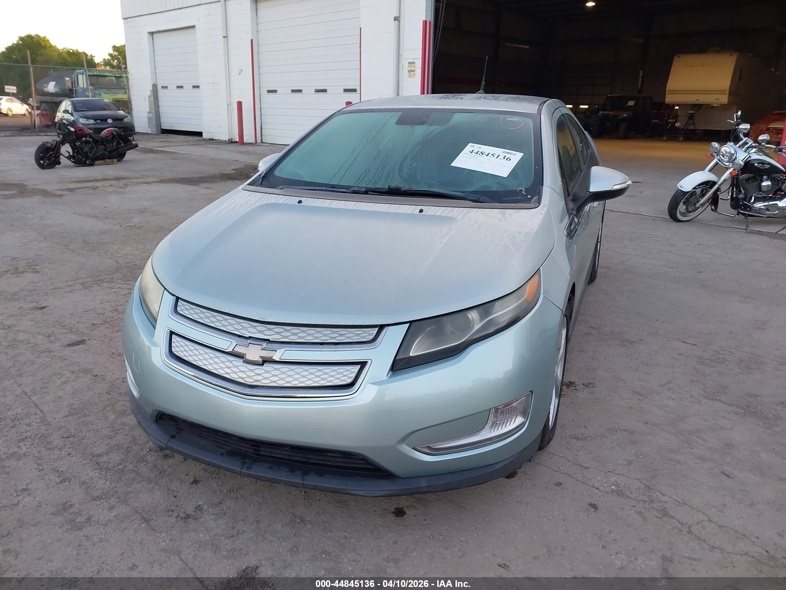 2013 Chevrolet Volt   Синий vin: 1G1RA6E4XDU114159