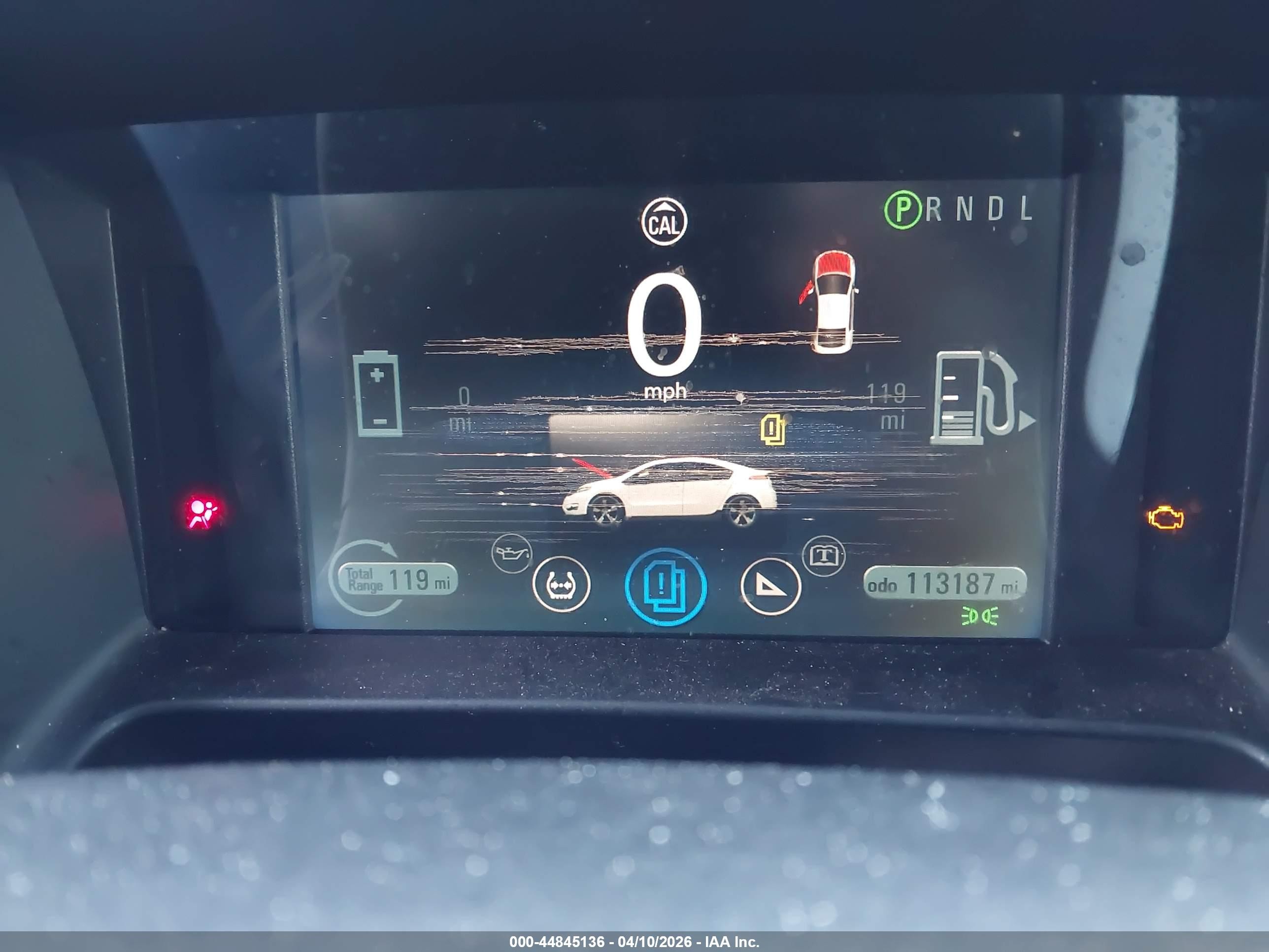 2013 Chevrolet Volt   Синий vin: 1G1RA6E4XDU114159
