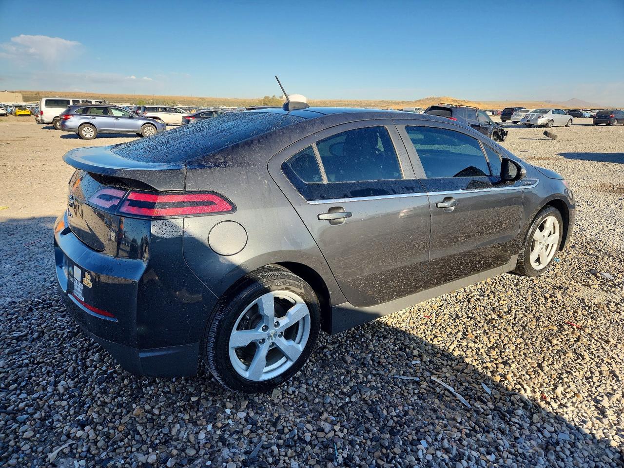 2015 Chevrolet Volt Black vin: 1G1RA6E4XFU128517