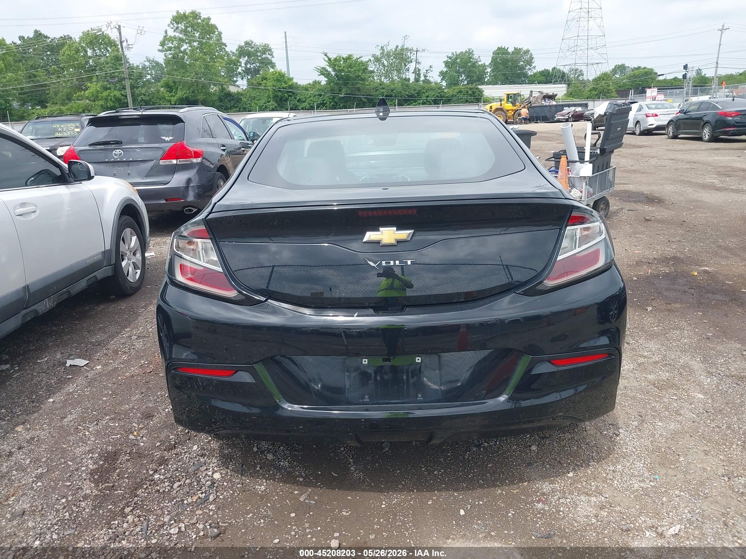 2017 Chevrolet Volt Lt Black vin: 1G1RA6S54HU216074