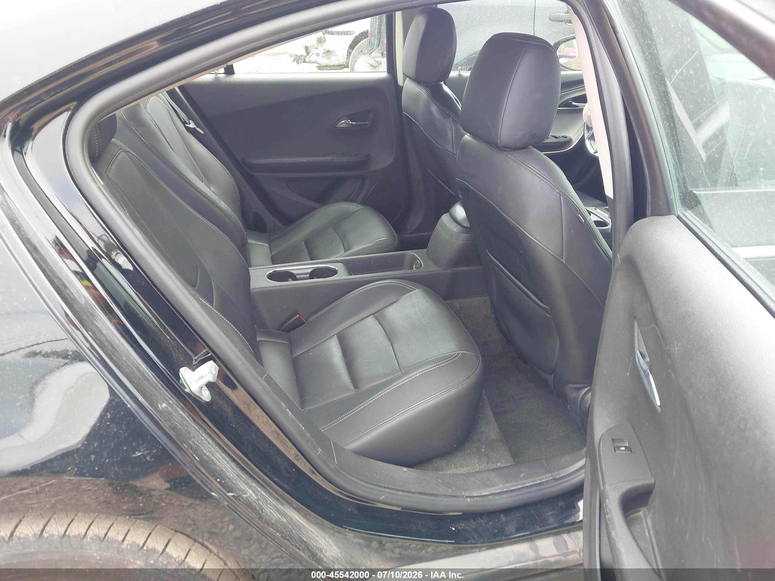 2012 Chevrolet Volt   Black vin: 1G1RB6E40CU104803