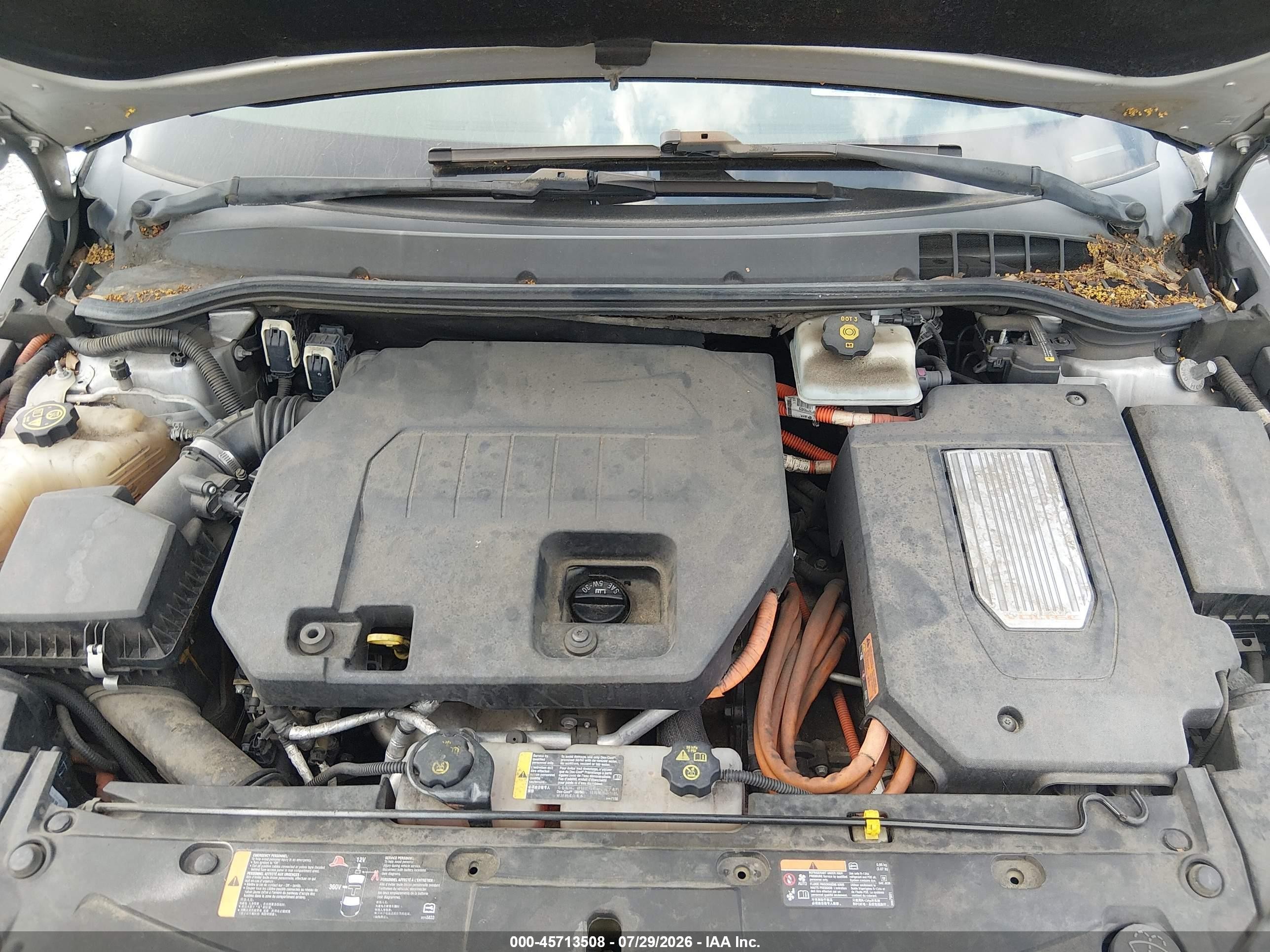 2013 Chevrolet Volt   Silver vin: 1G1RB6E40DU107783