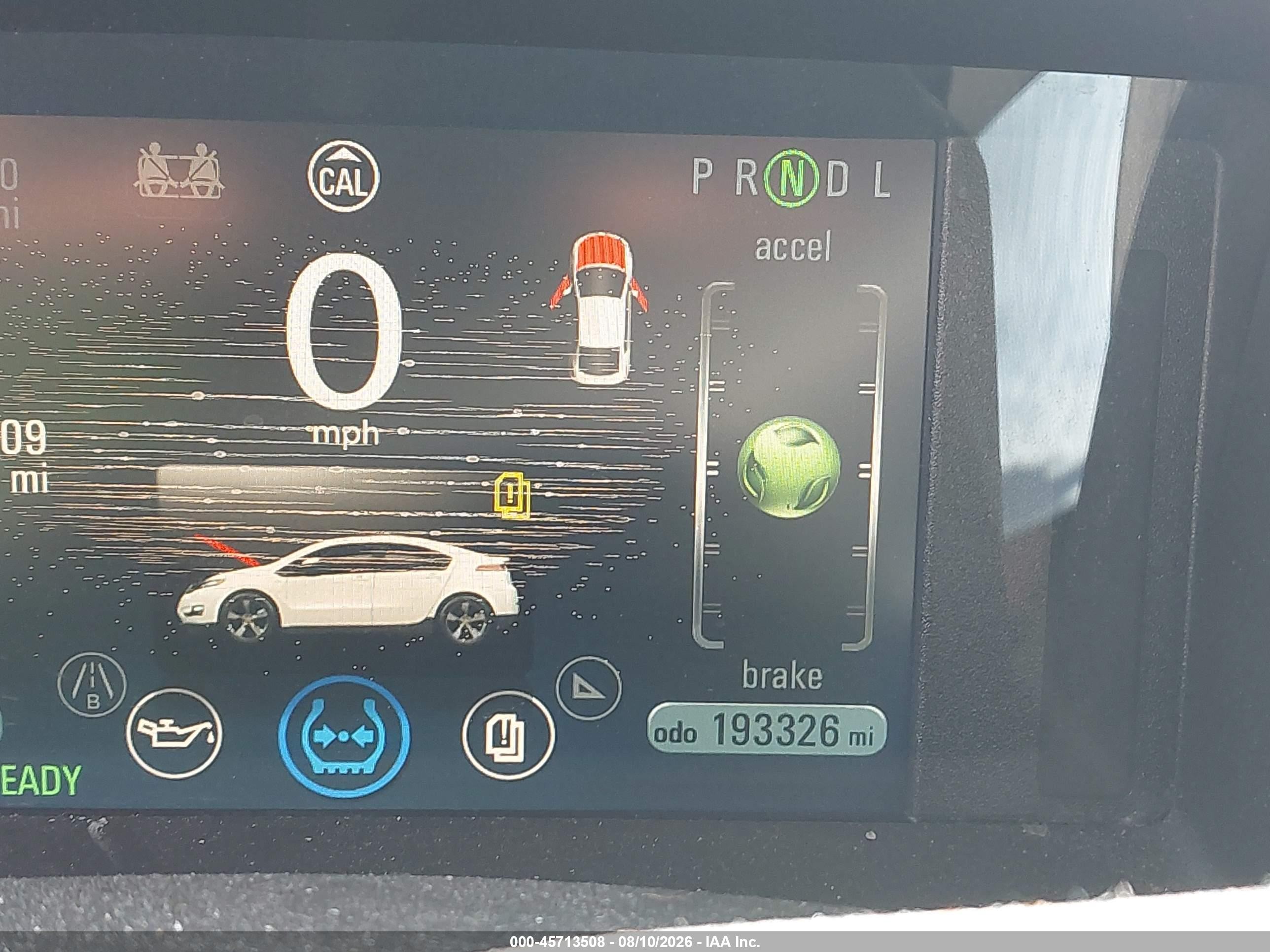 2013 Chevrolet Volt   Silver vin: 1G1RB6E40DU107783