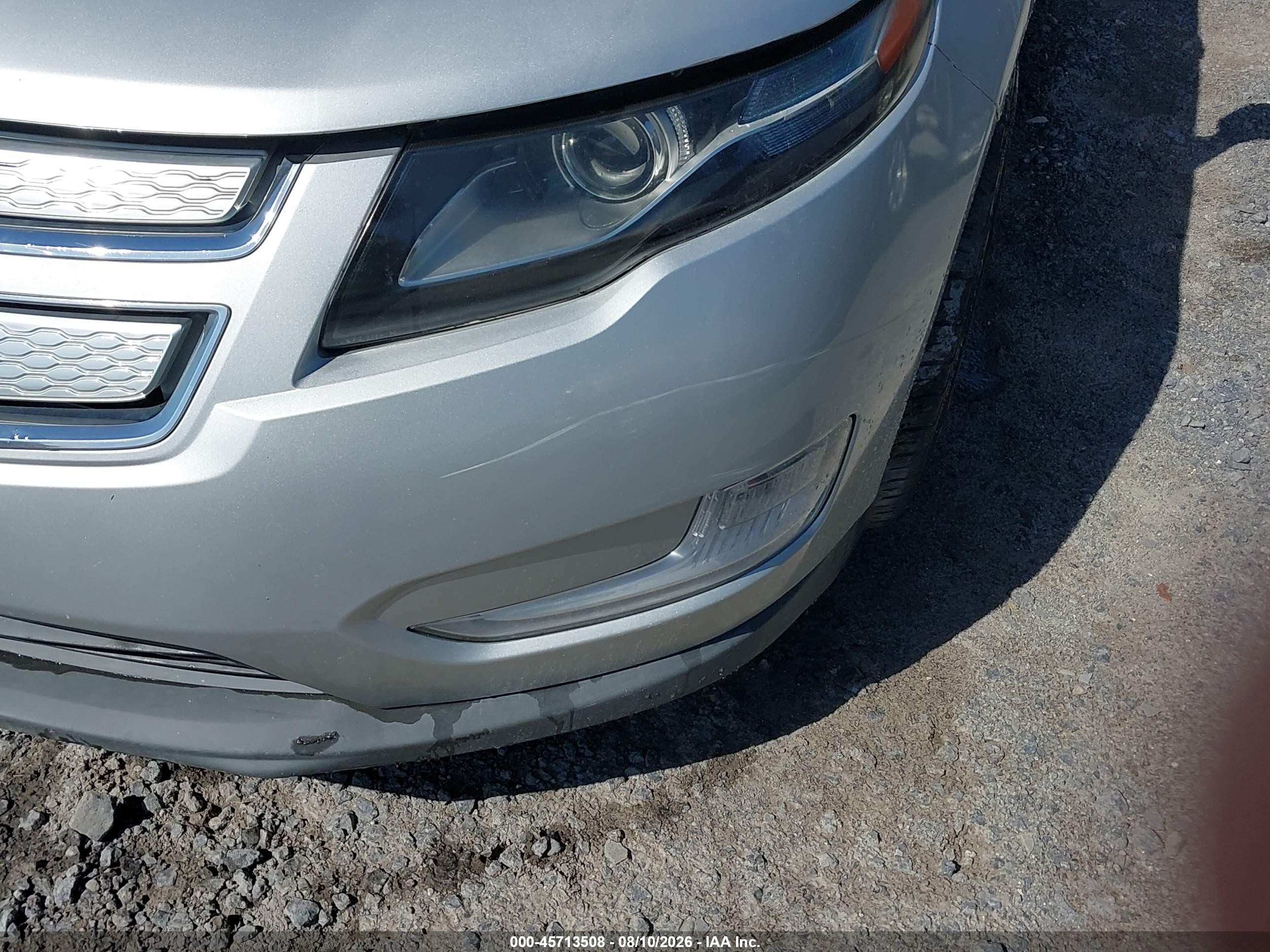 2013 Chevrolet Volt   Silver vin: 1G1RB6E40DU107783