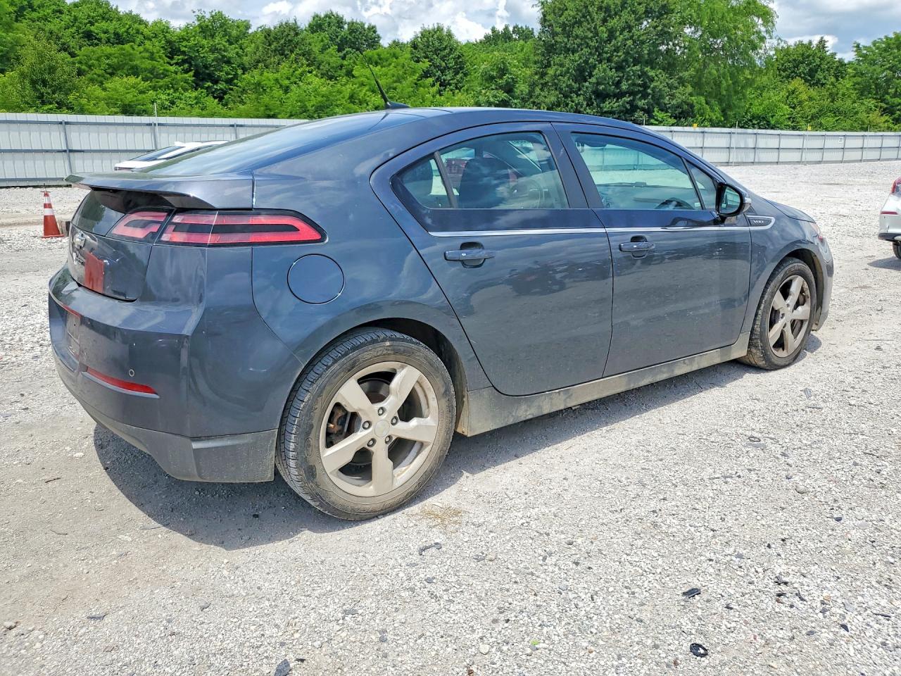 2013 Chevrolet Volt Gray vin: 1G1RB6E40DU147264