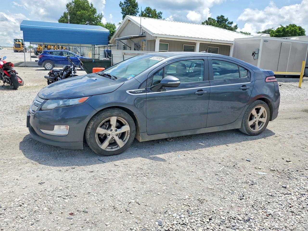 2013 Chevrolet Volt Gray vin: 1G1RB6E40DU147264