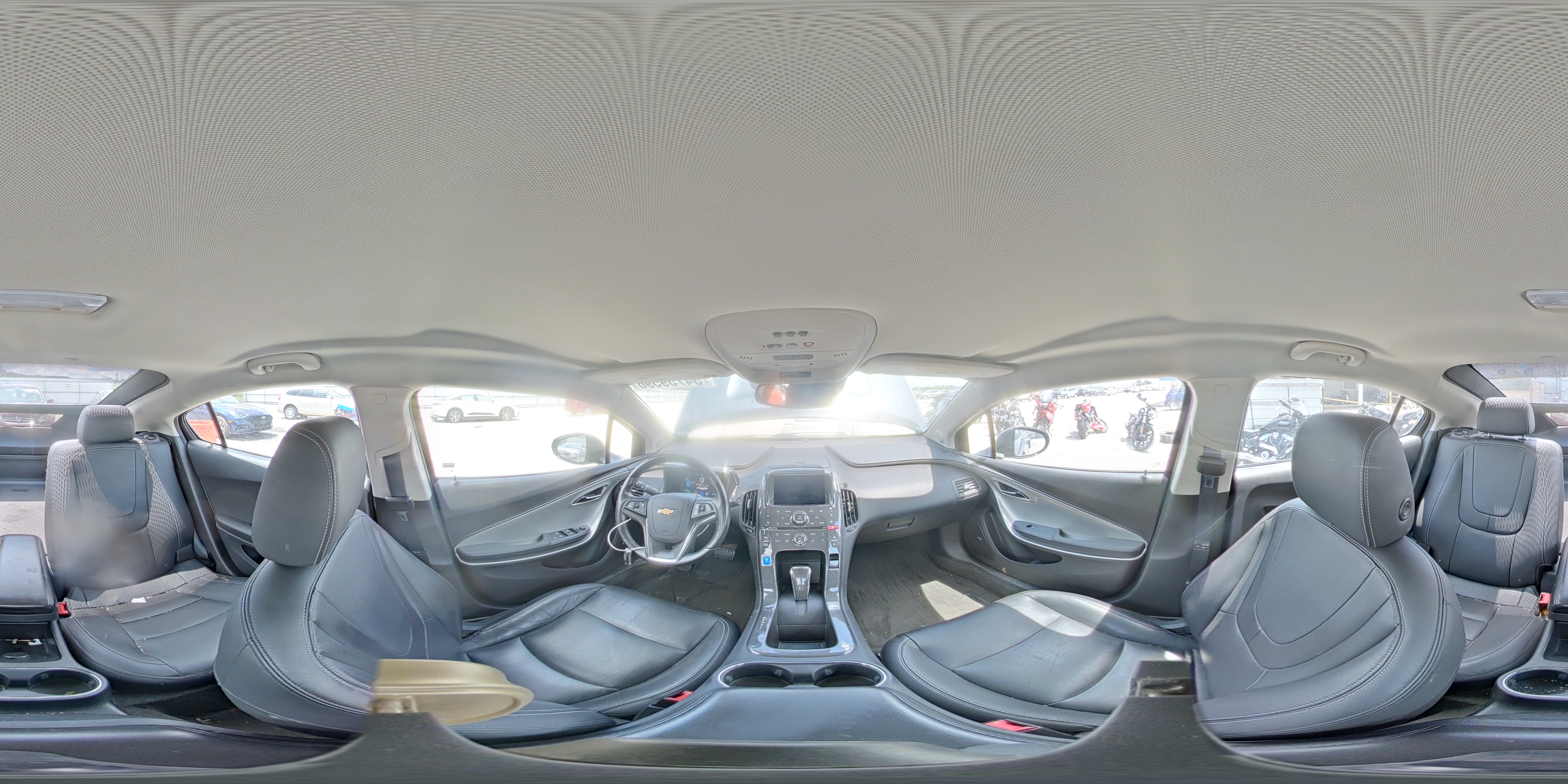 2013 Chevrolet Volt Gray vin: 1G1RB6E40DU147264