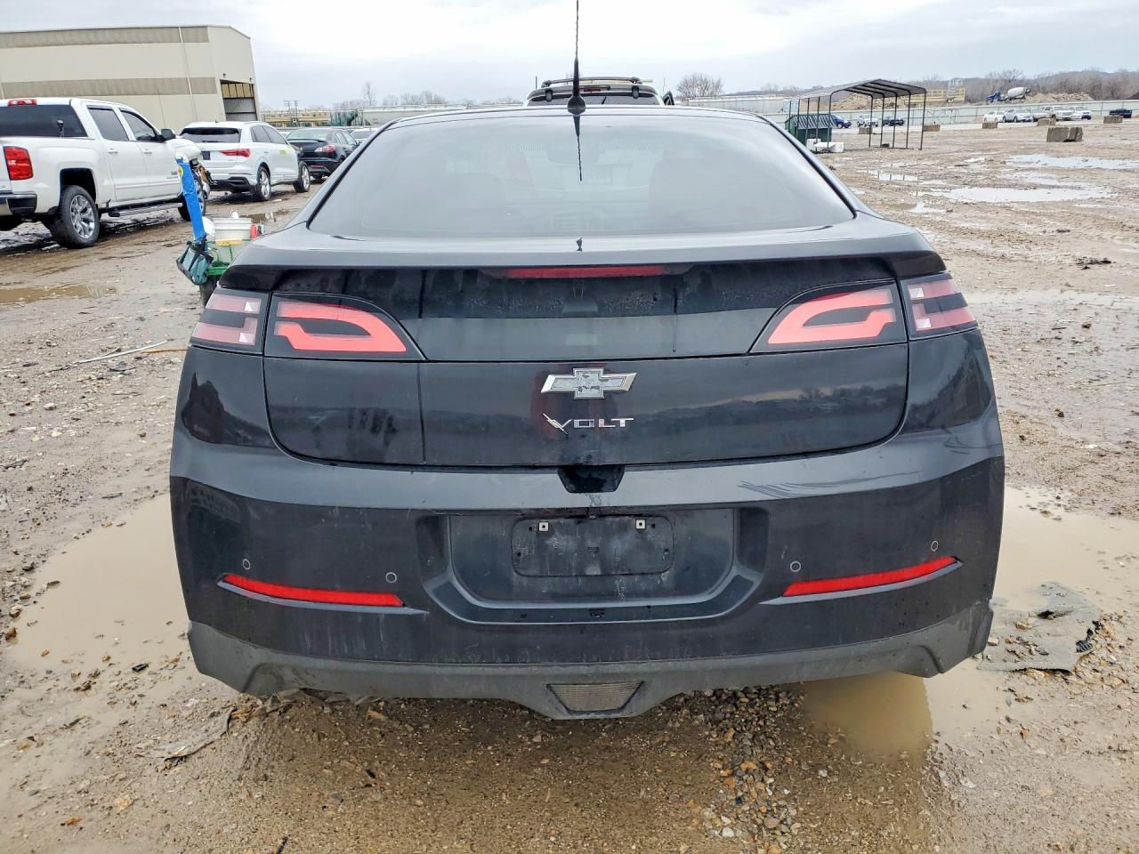 2014 Chevrolet Volt Черный vin: 1G1RB6E40EU121278