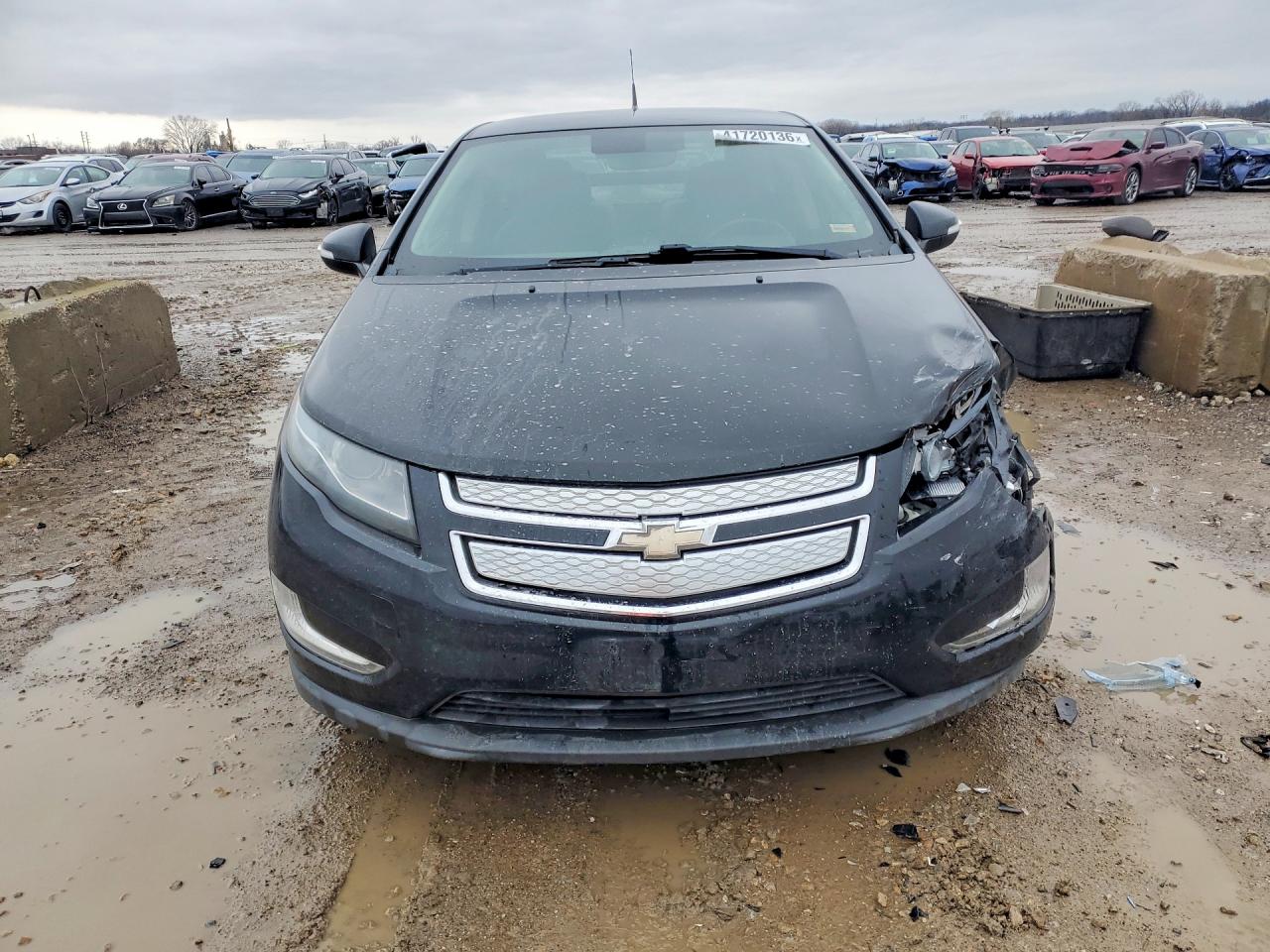 2014 Chevrolet Volt Черный vin: 1G1RB6E40EU121278