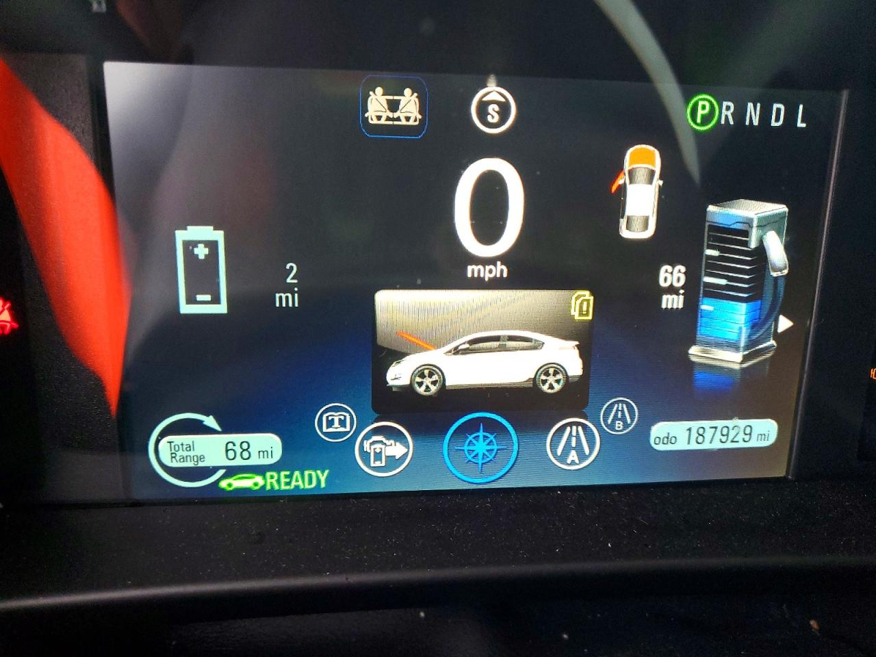 2014 Chevrolet Volt Черный vin: 1G1RB6E40EU121278
