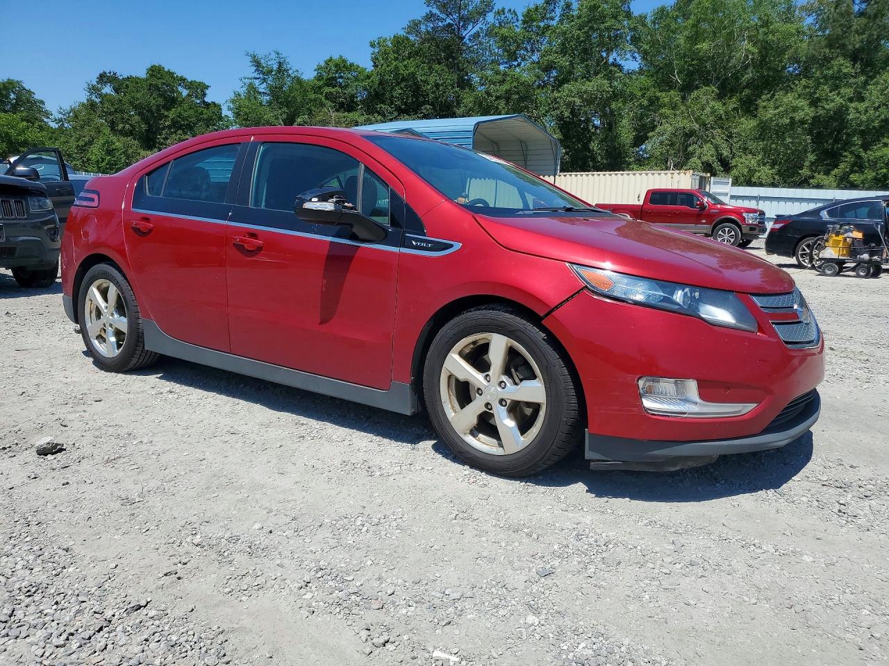 2014 Chevrolet Volt Red vin: 1G1RB6E40EU156158
