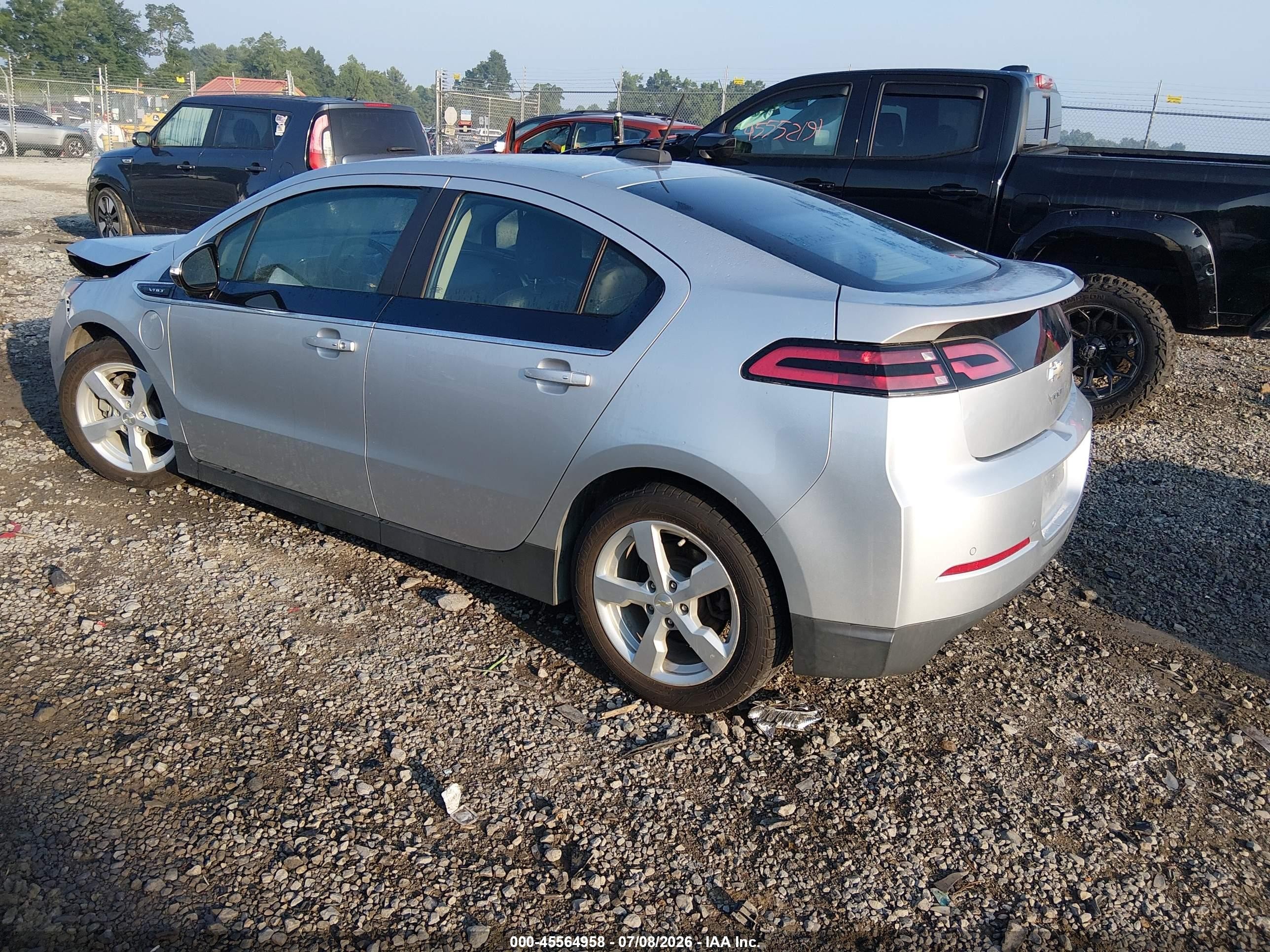 2015 Chevrolet Volt   Gray vin: 1G1RB6E40FU112517