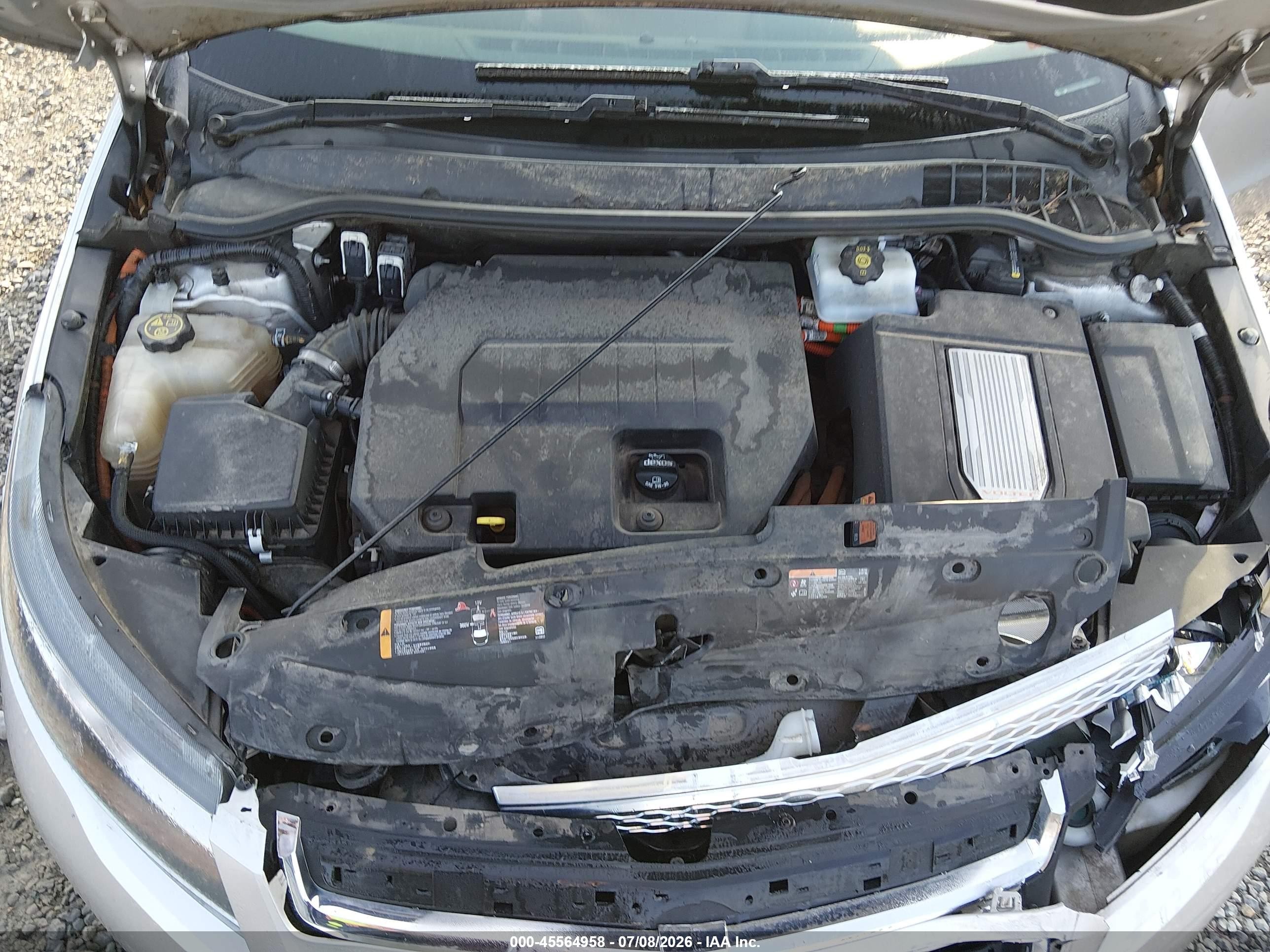 2015 Chevrolet Volt   Gray vin: 1G1RB6E40FU112517