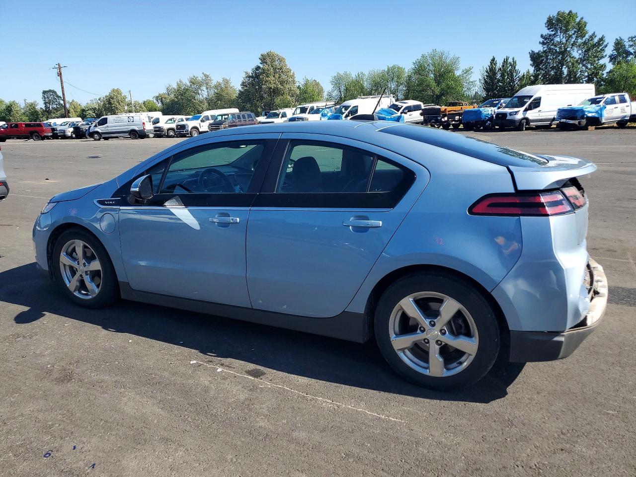 2015 Chevrolet Volt Синий vin: 1G1RB6E40FU140737