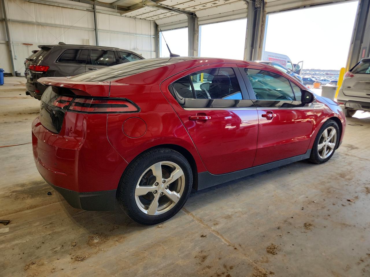 2012 Chevrolet Volt Красный vin: 1G1RB6E41CU106303