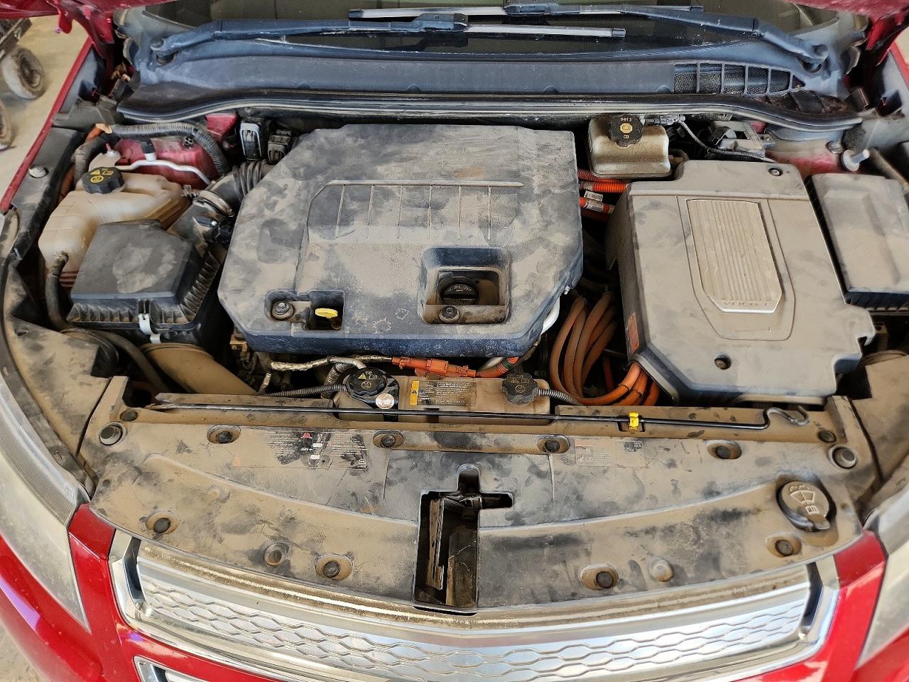 2012 Chevrolet Volt Красный vin: 1G1RB6E41CU106303