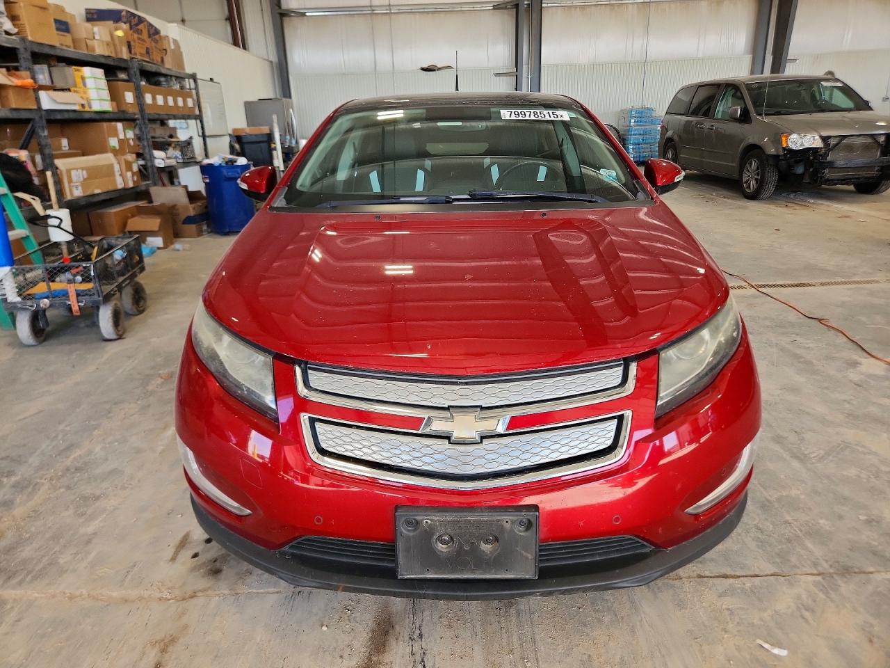 2012 Chevrolet Volt Красный vin: 1G1RB6E41CU106303
