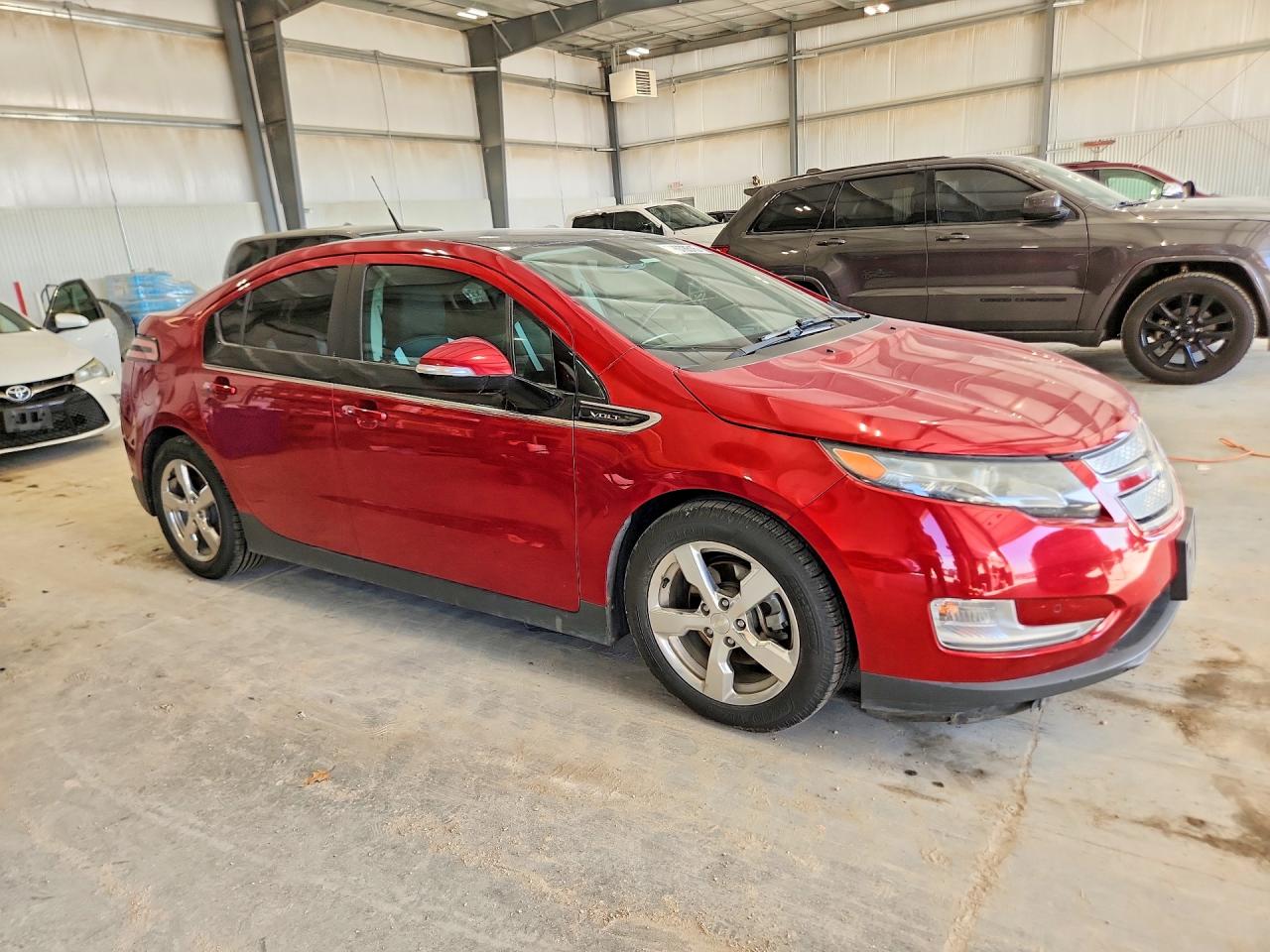 2012 Chevrolet Volt Красный vin: 1G1RB6E41CU106303