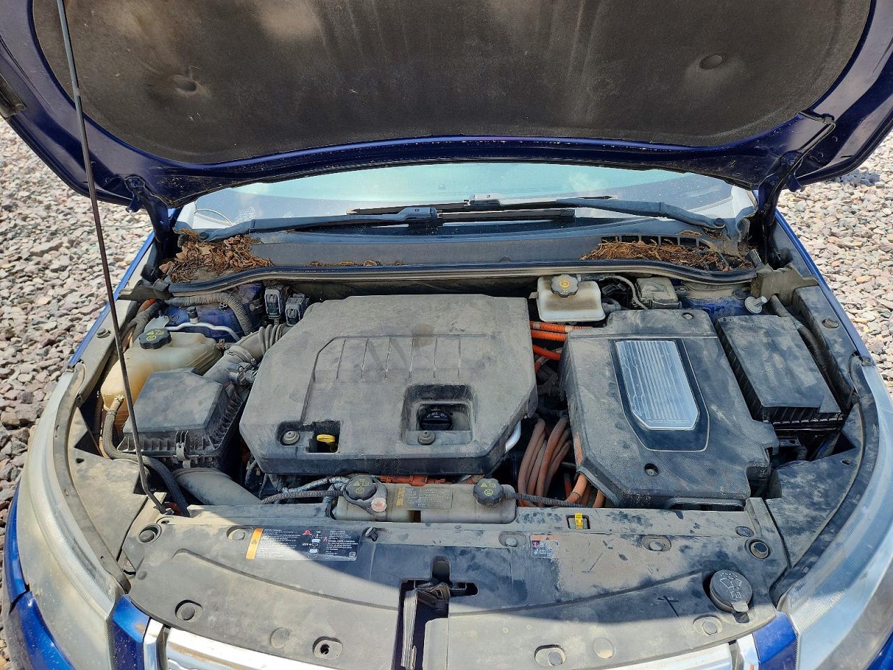 2012 Chevrolet Volt Синий vin: 1G1RB6E41CU111632