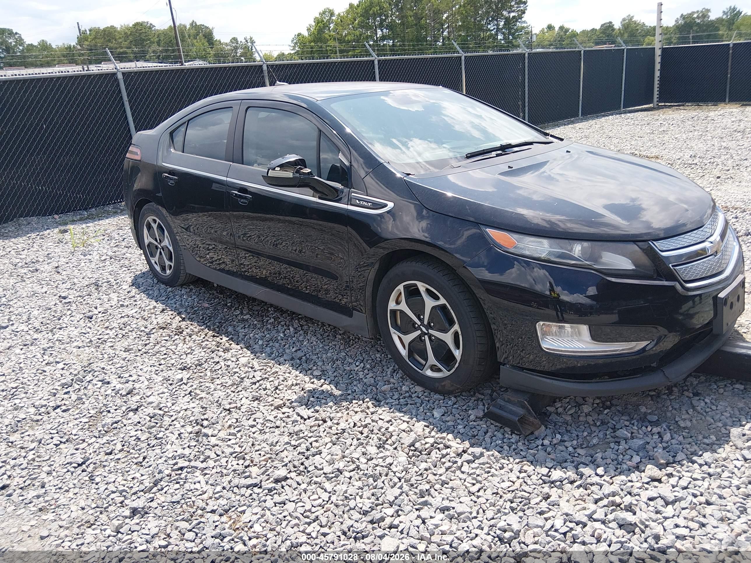 2013 Chevrolet Volt   Black vin: 1G1RB6E41DU102477