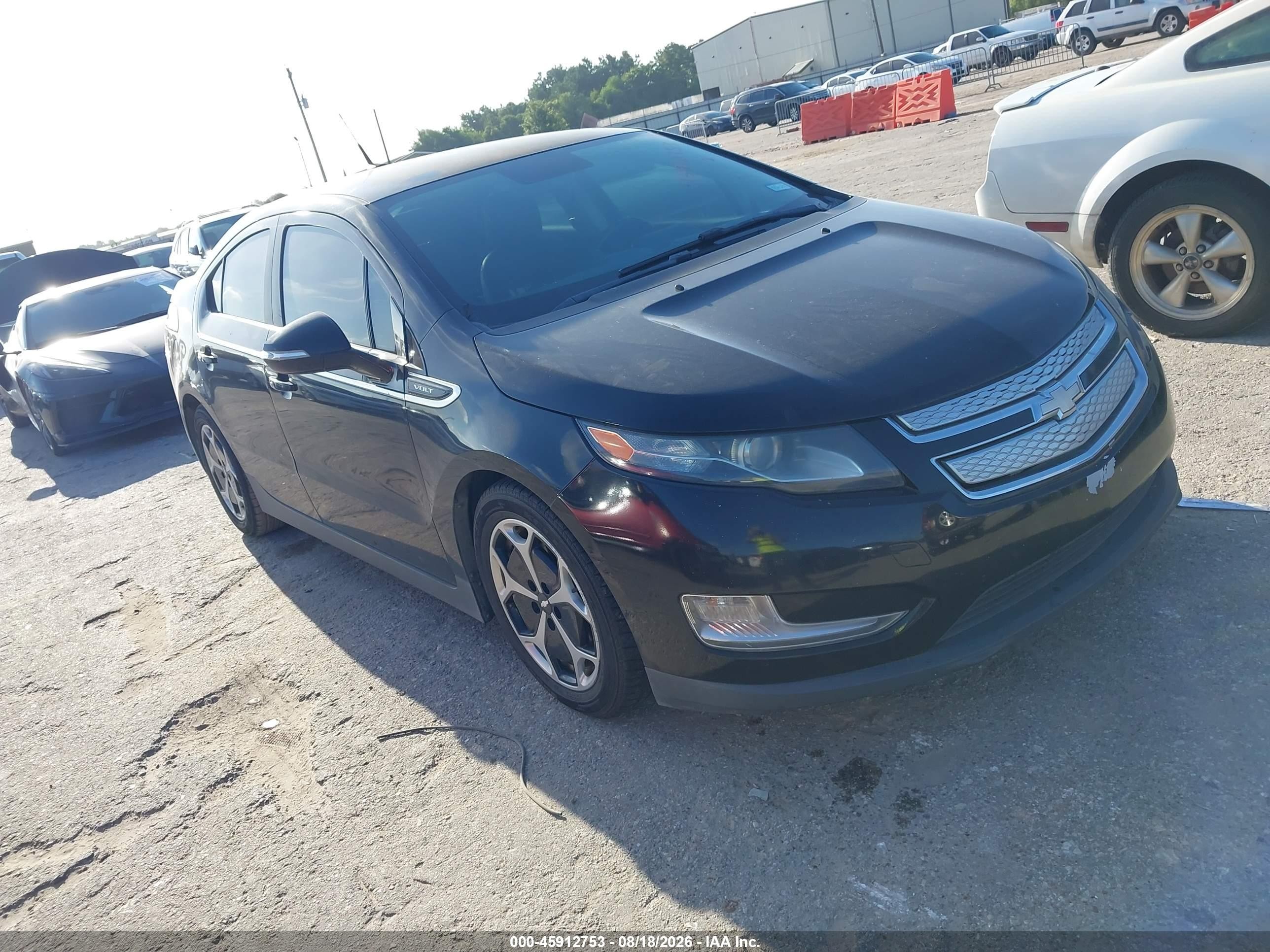 2013 Chevrolet Volt   Black vin: 1G1RB6E41DU108361