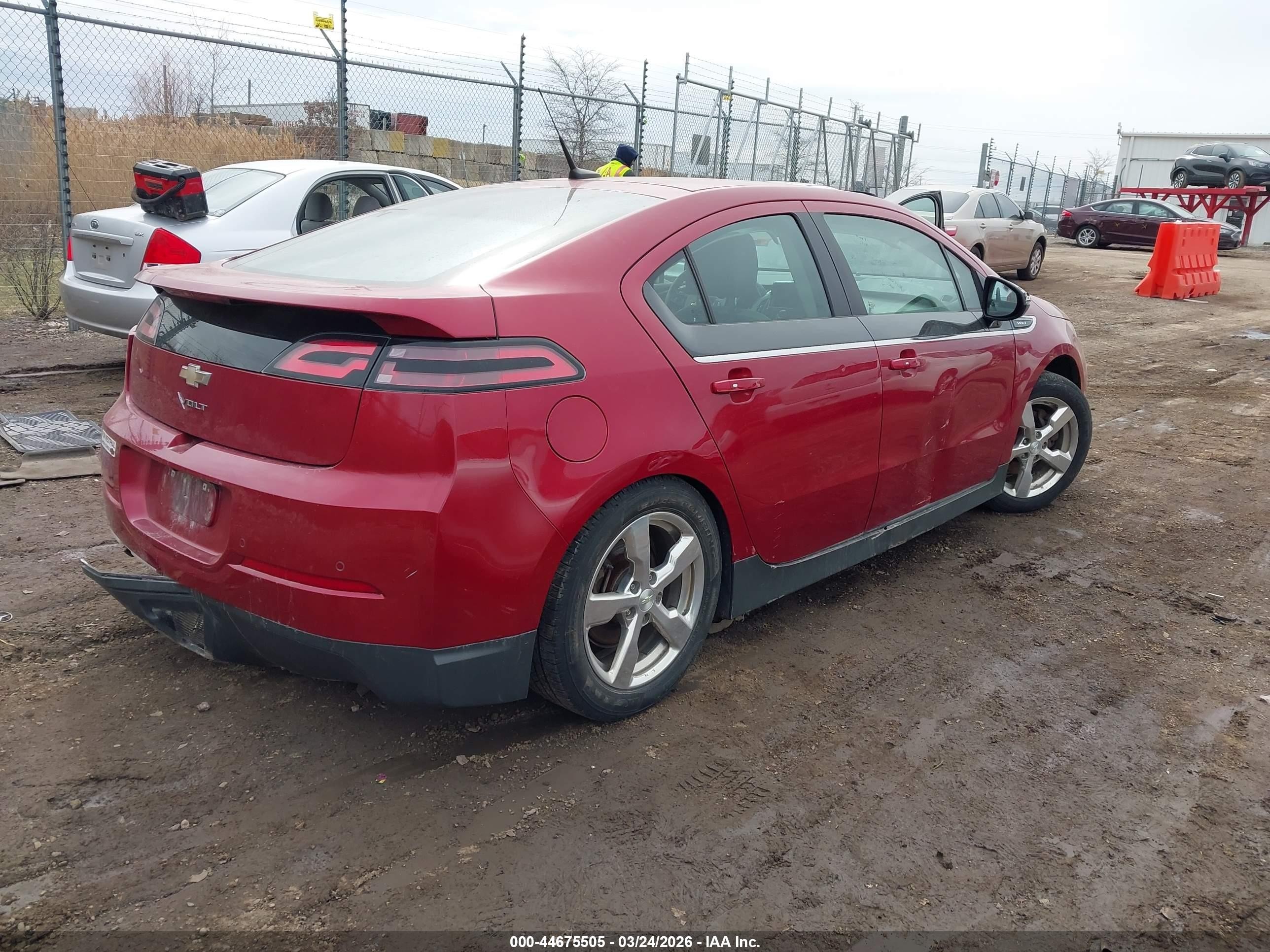 2013 Chevrolet Volt   Red vin: 1G1RB6E41DU123961
