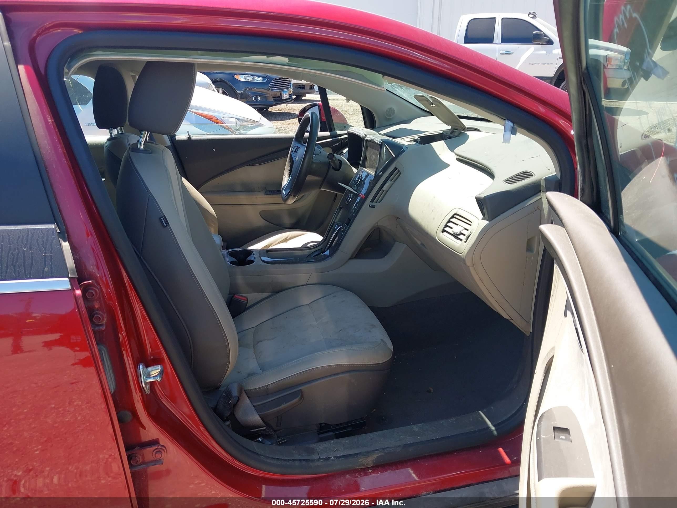 2013 Chevrolet Volt   Red vin: 1G1RB6E41DU123961