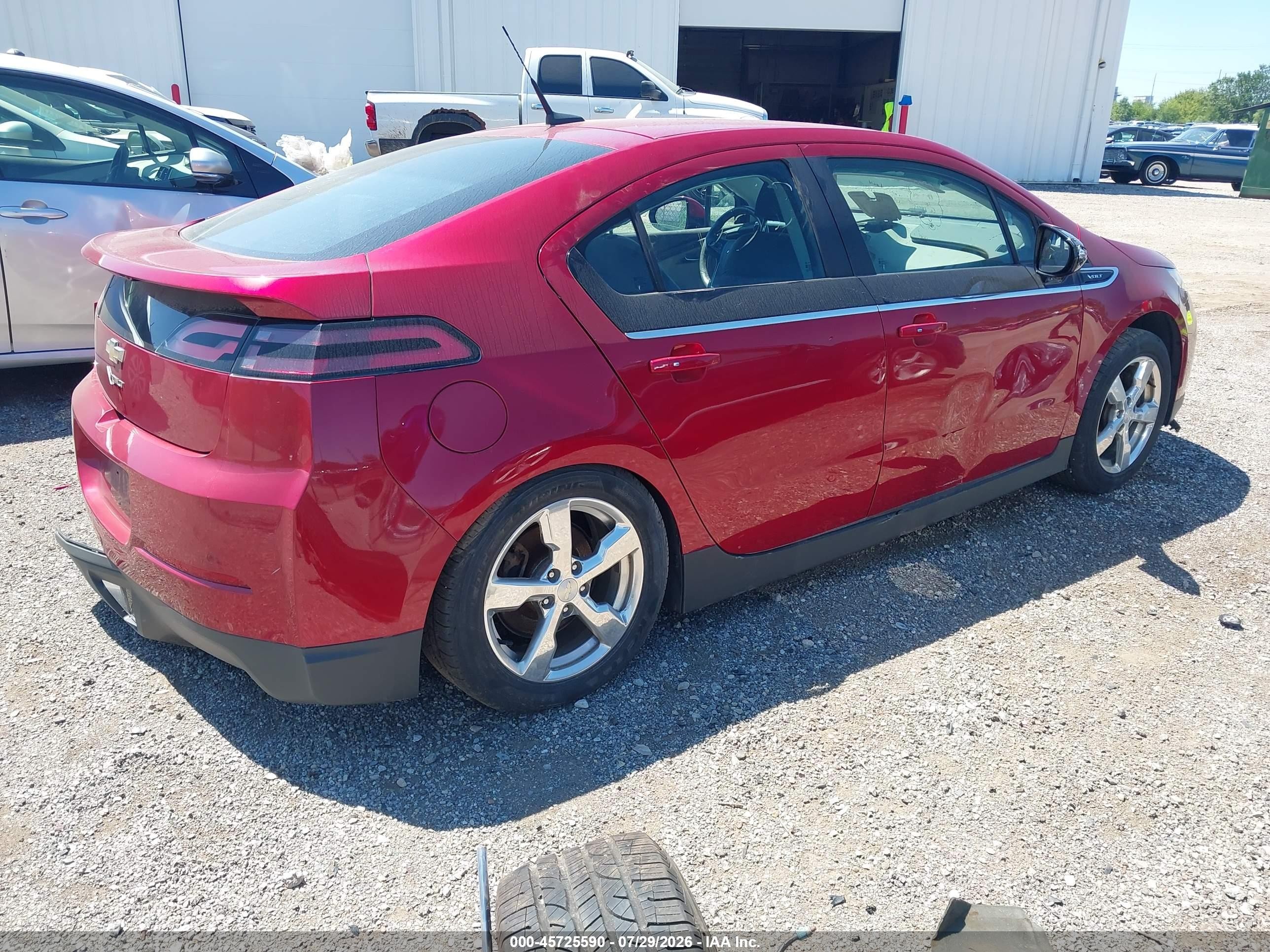 2013 Chevrolet Volt   Red vin: 1G1RB6E41DU123961