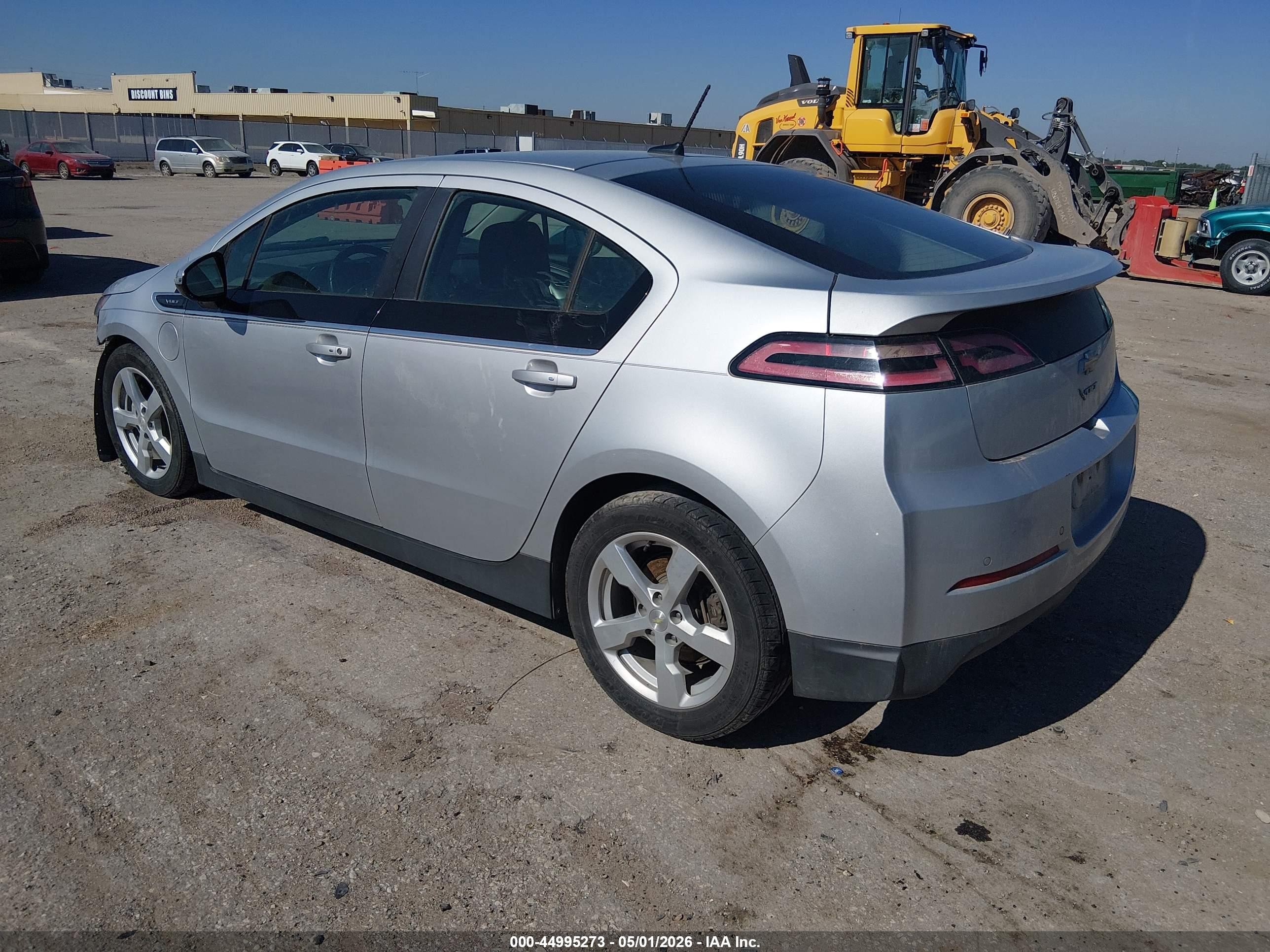 2013 Chevrolet Volt   Silver vin: 1G1RB6E41DU149573