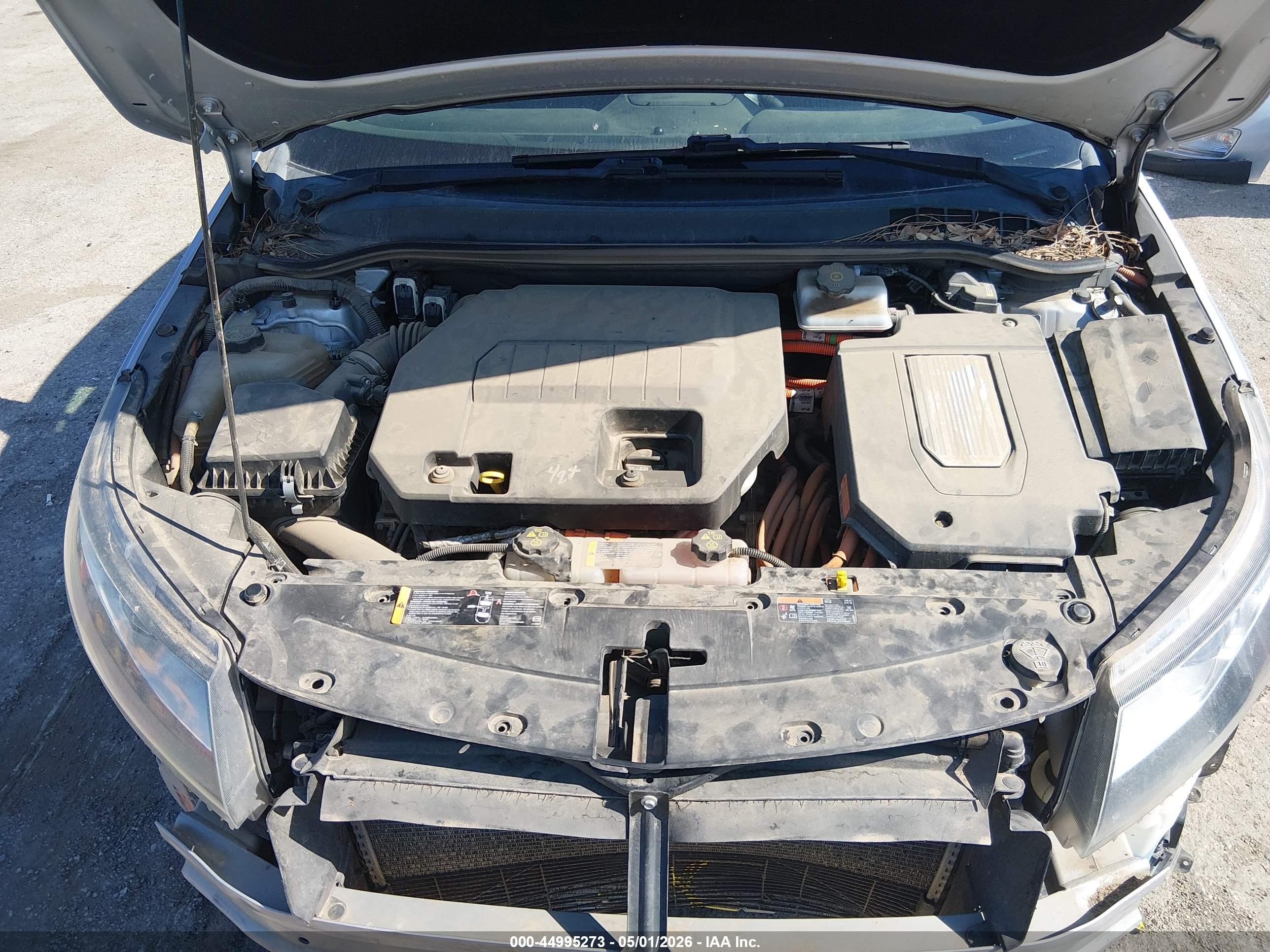 2013 Chevrolet Volt   Silver vin: 1G1RB6E41DU149573